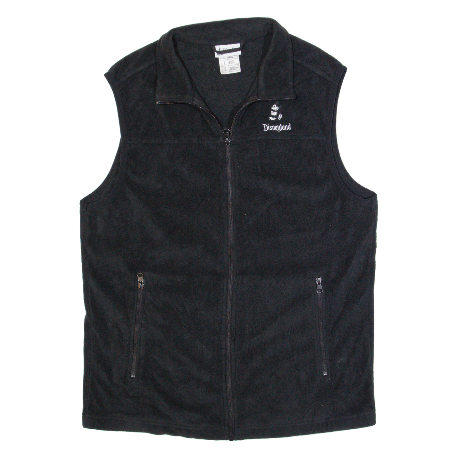 DISNEY Womens Fleece Gilet Black S Refurbished - N/A refurbished available on Cerqular
