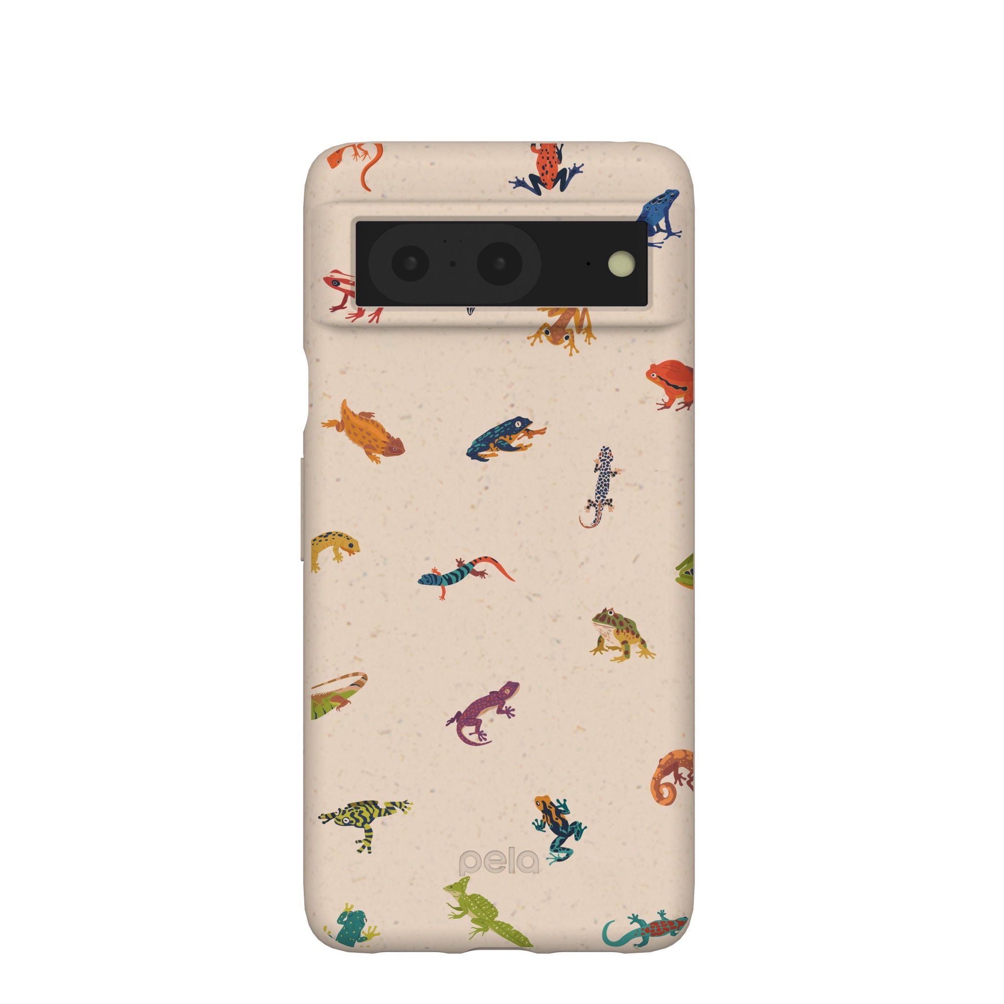 Seashell Tiny Amphibians Google Pixel 8 Case Refurbished - Pela Case refurbished available on Cerqular