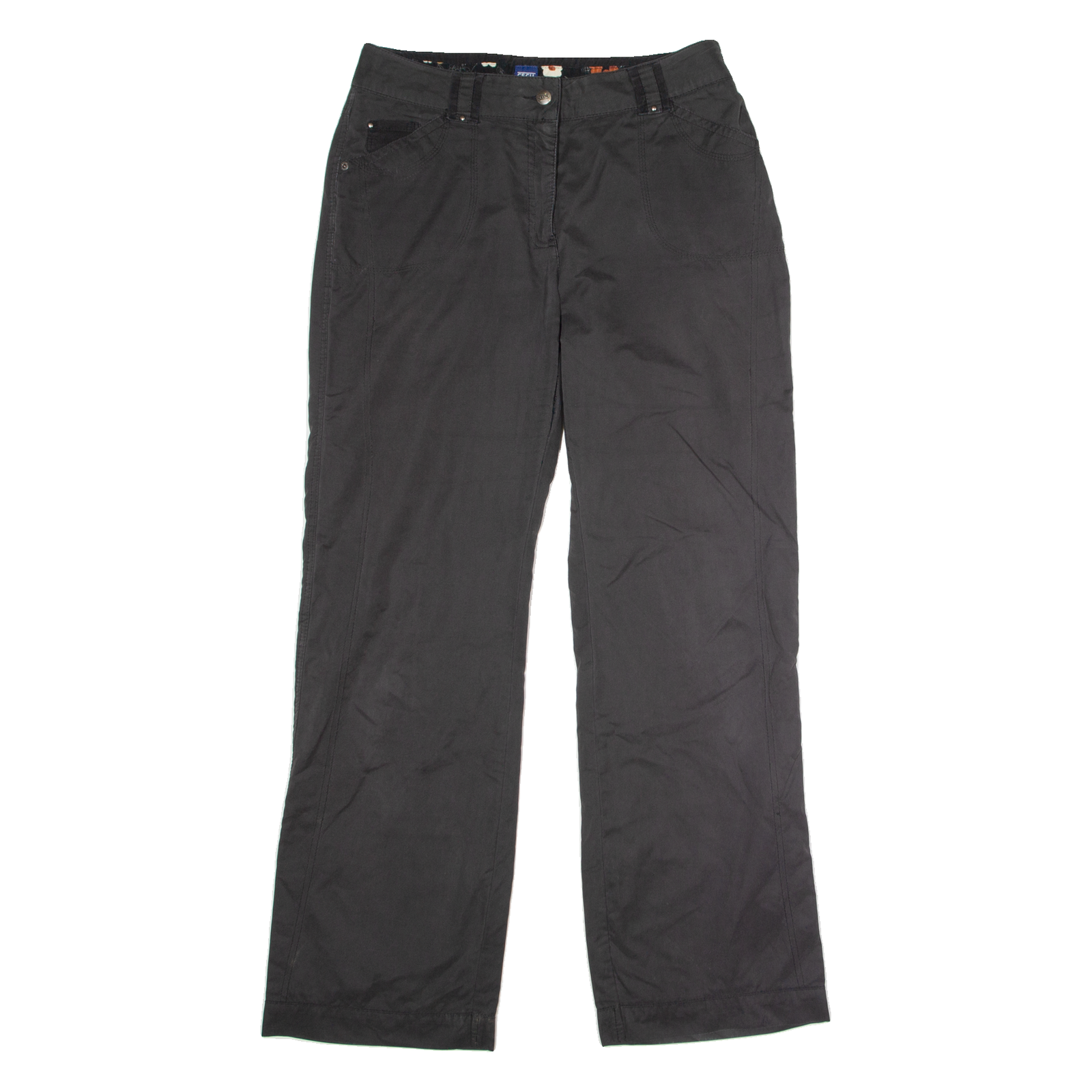 CECIL Womens Trousers Grey Regular Bootcut W31 L32 Refurbished - N/A refurbished available on Cerqular