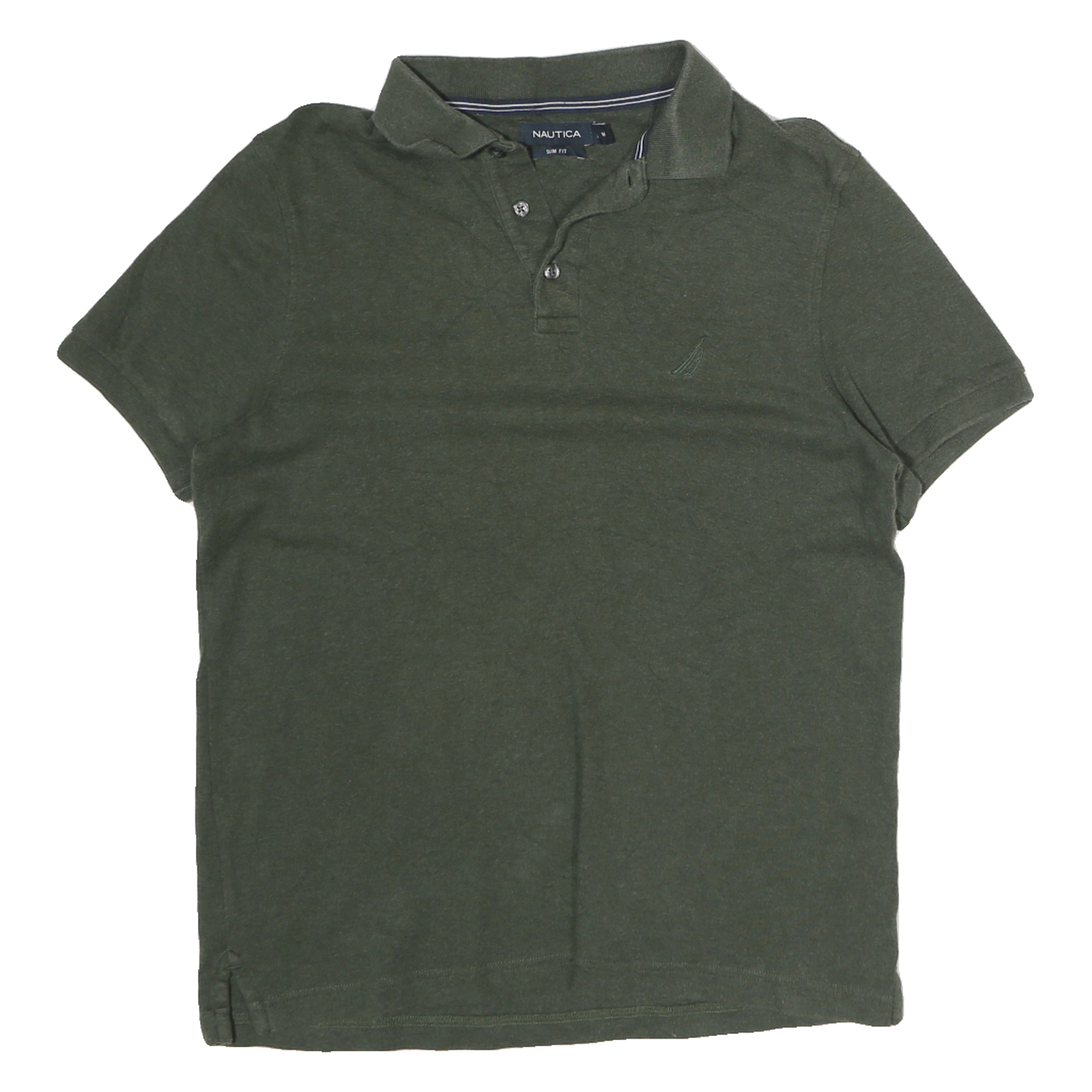 Buy NAUTICA Mens Green Slim Fit Short Sleeve Classic Cotton Polo Shirt M Refurbished - $23.39 NAUTICA Mens Green Slim Fit Short Sleeve Classic Cotton Polo Shirt M Refurbished - N/A refurbished available on Cerqular