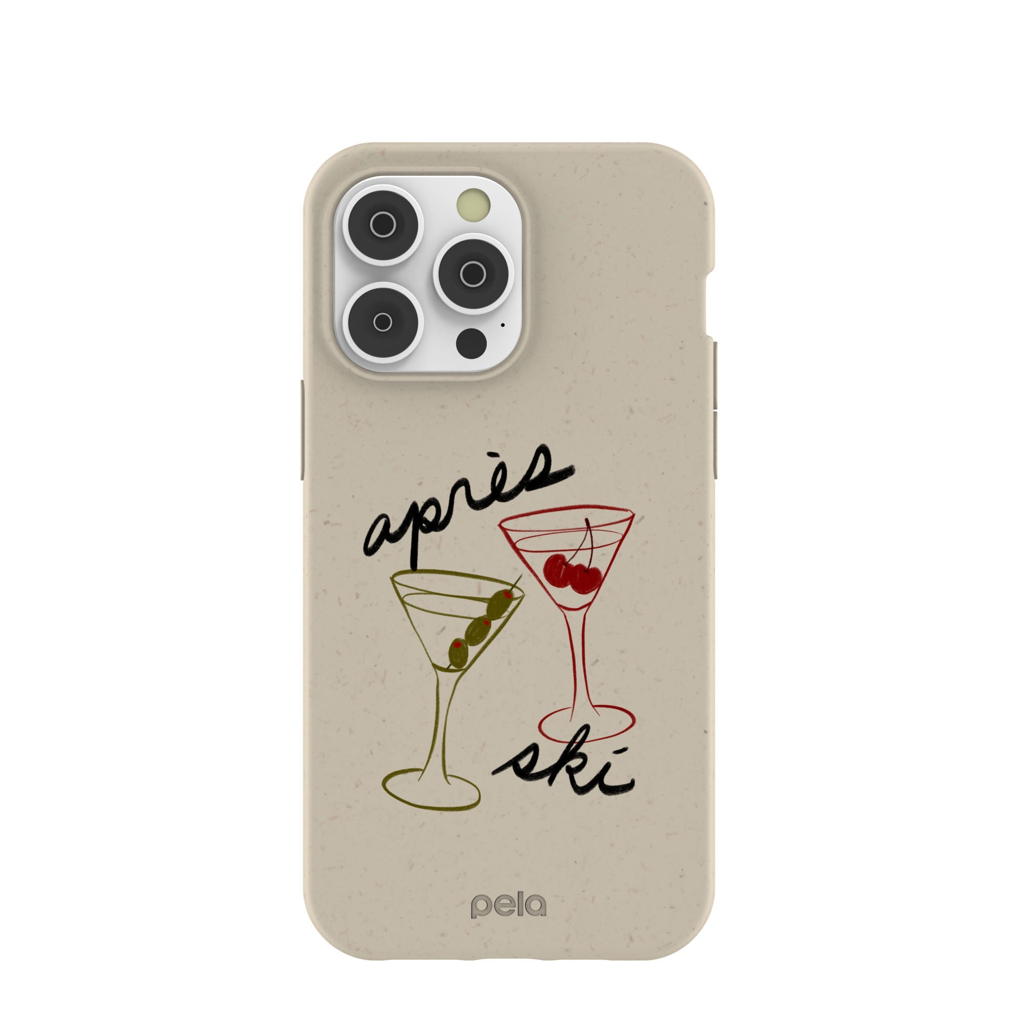 London Fog Apres Ski iPhone 14 Pro Max Case Refurbished - Pela Case refurbished available on Cerqular