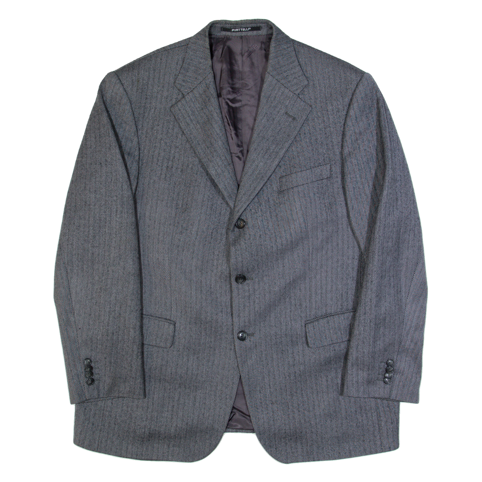 Buy PIATTELLI Mens Blazer Jacket Black Wool Chevron XL Refurbished - $46.79 PIATTELLI Mens Blazer Jacket Black Wool Chevron XL Refurbished - N/A refurbished available on Cerqular