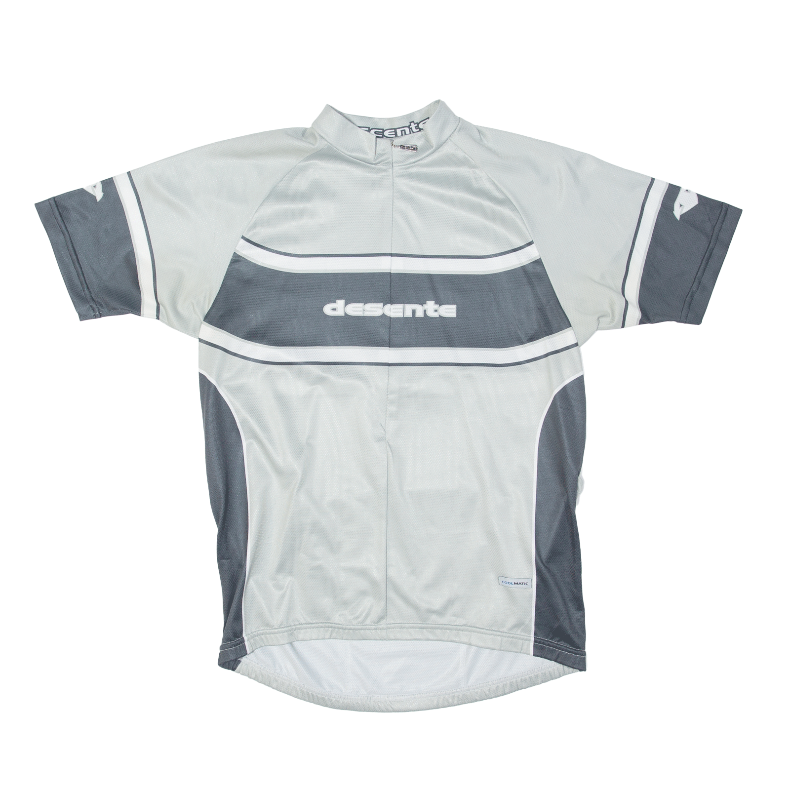 DESCENTE Cycling Mens Jersey Grey 1/2 Zip L Refurbished - N/A refurbished available on Cerqular