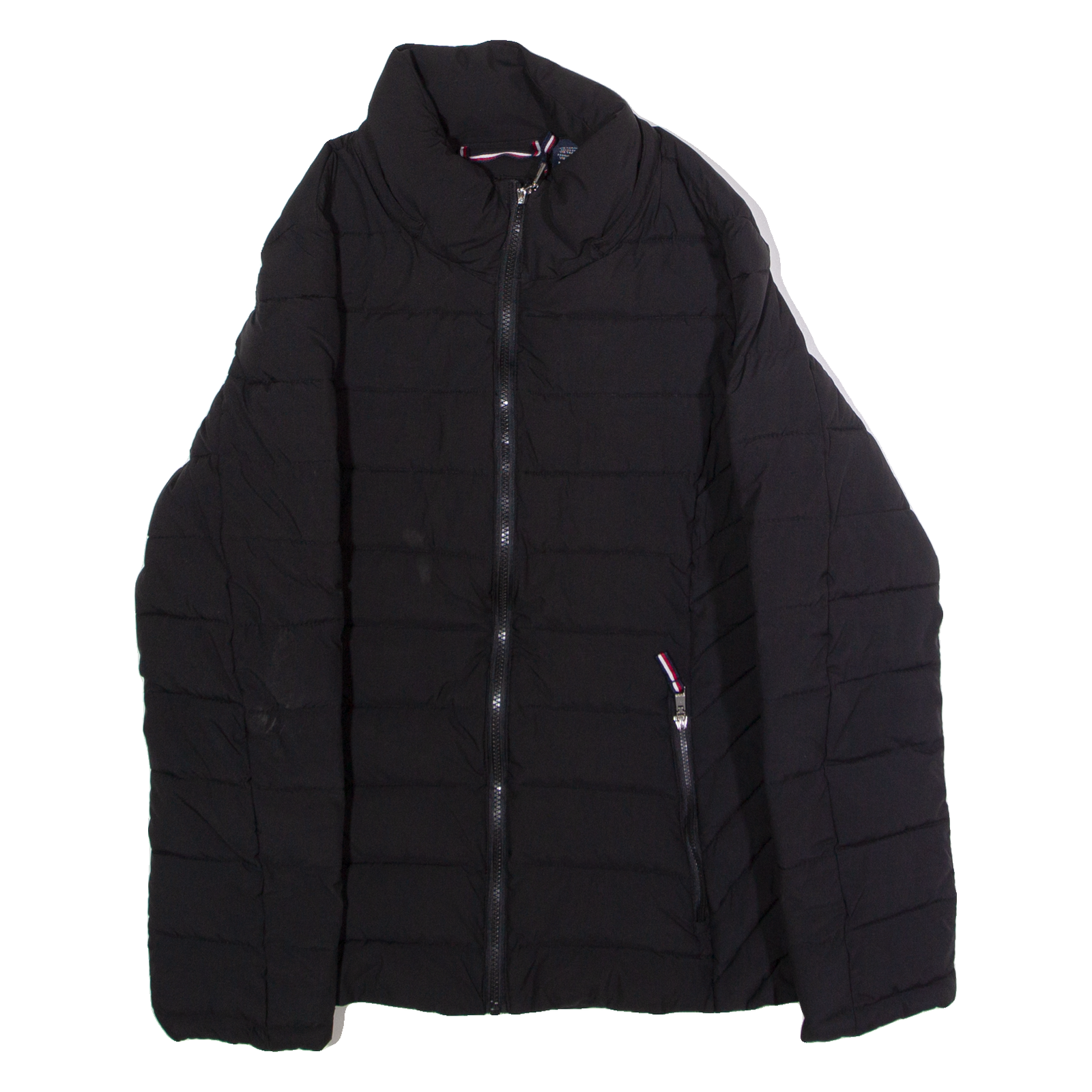 TOMMY HILFIGER Womens Puffer Jacket Black M Refurbished - N/A refurbished available on Cerqular