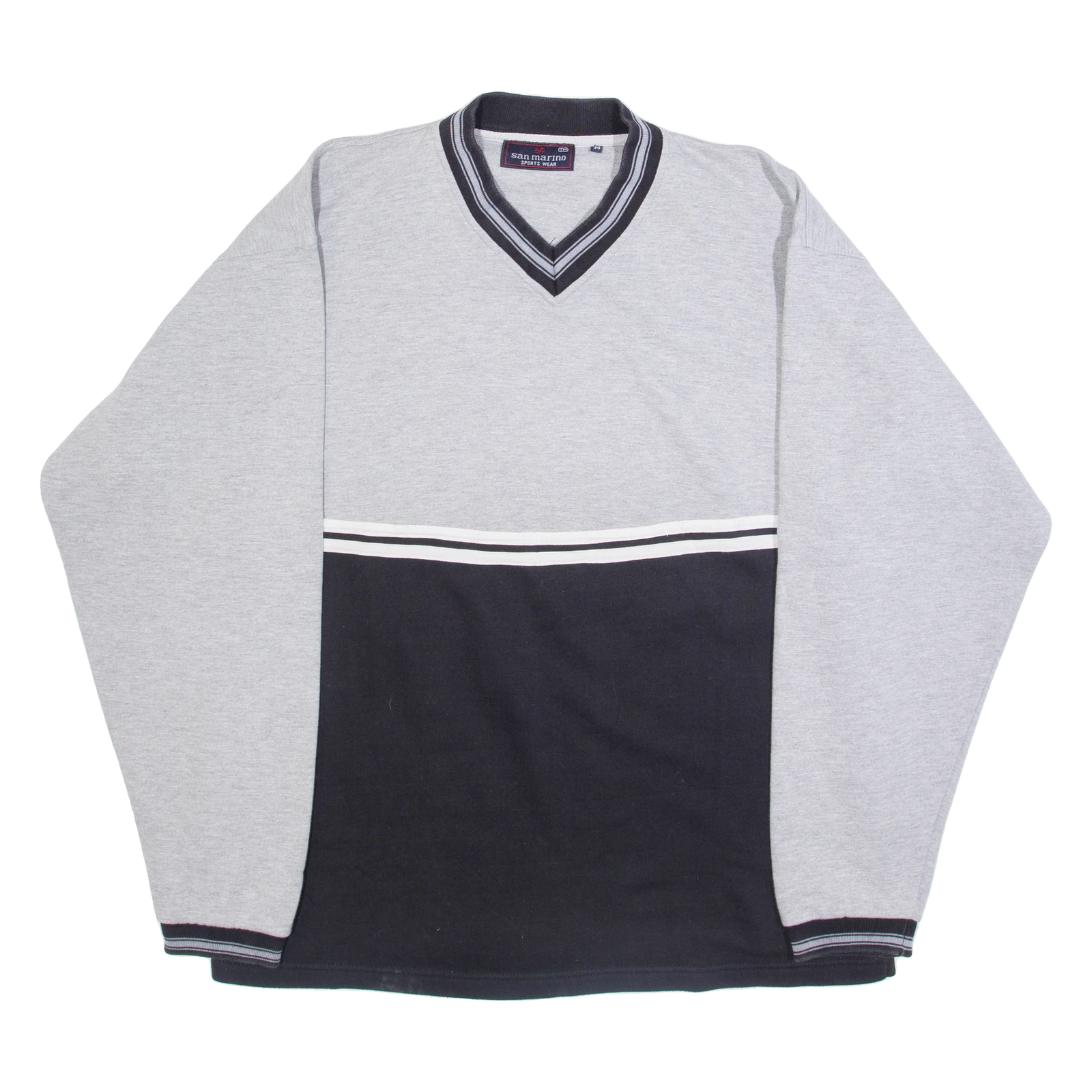 Buy SAN MARINO Mens Sweatshirt Grey V-Neck M Refurbished - $27.29 SAN MARINO Mens Sweatshirt Grey V-Neck M Refurbished - N/A refurbished available on Cerqular