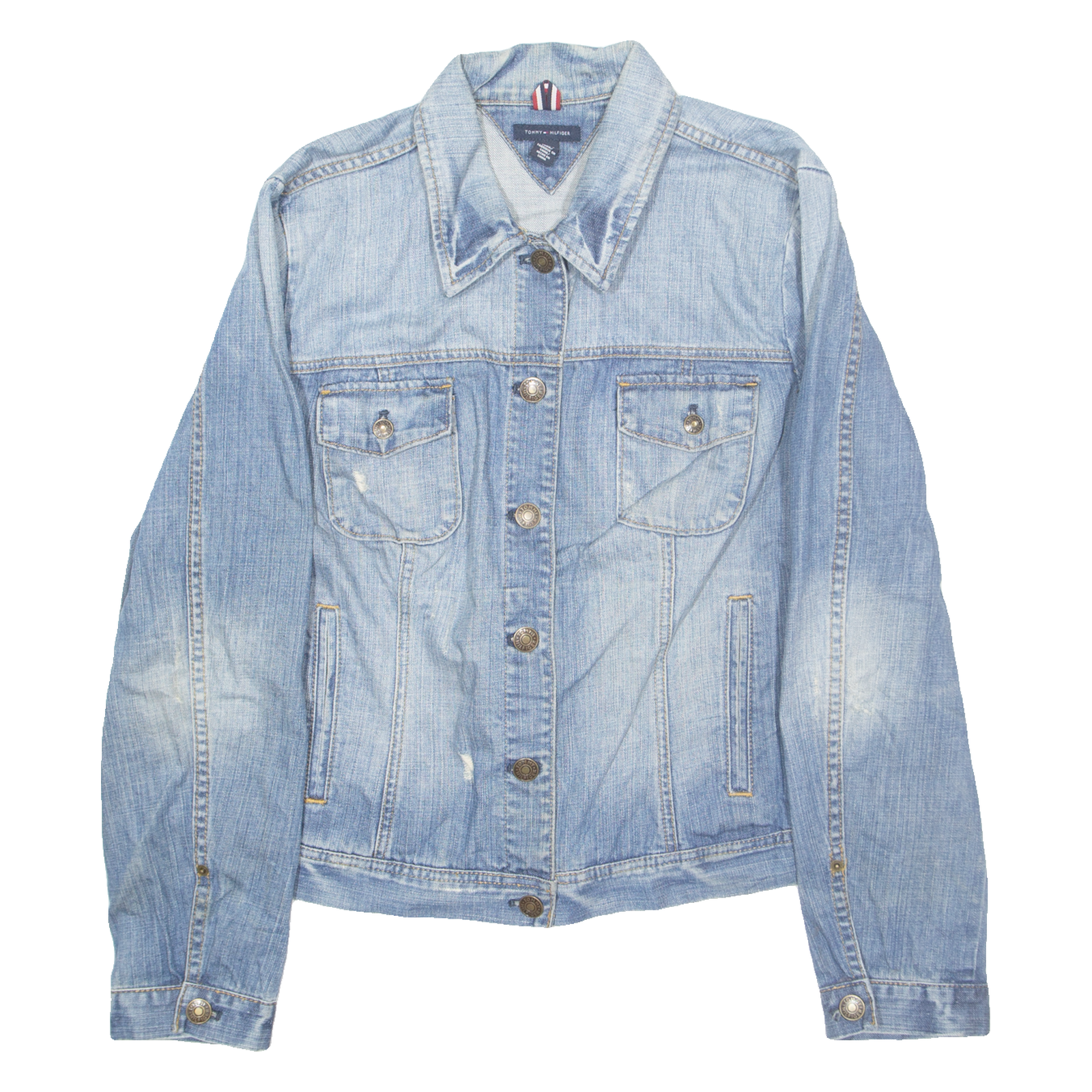 TOMMY HILFIGER Mens Denim Jacket Blue M Refurbished - N/A refurbished available on Cerqular