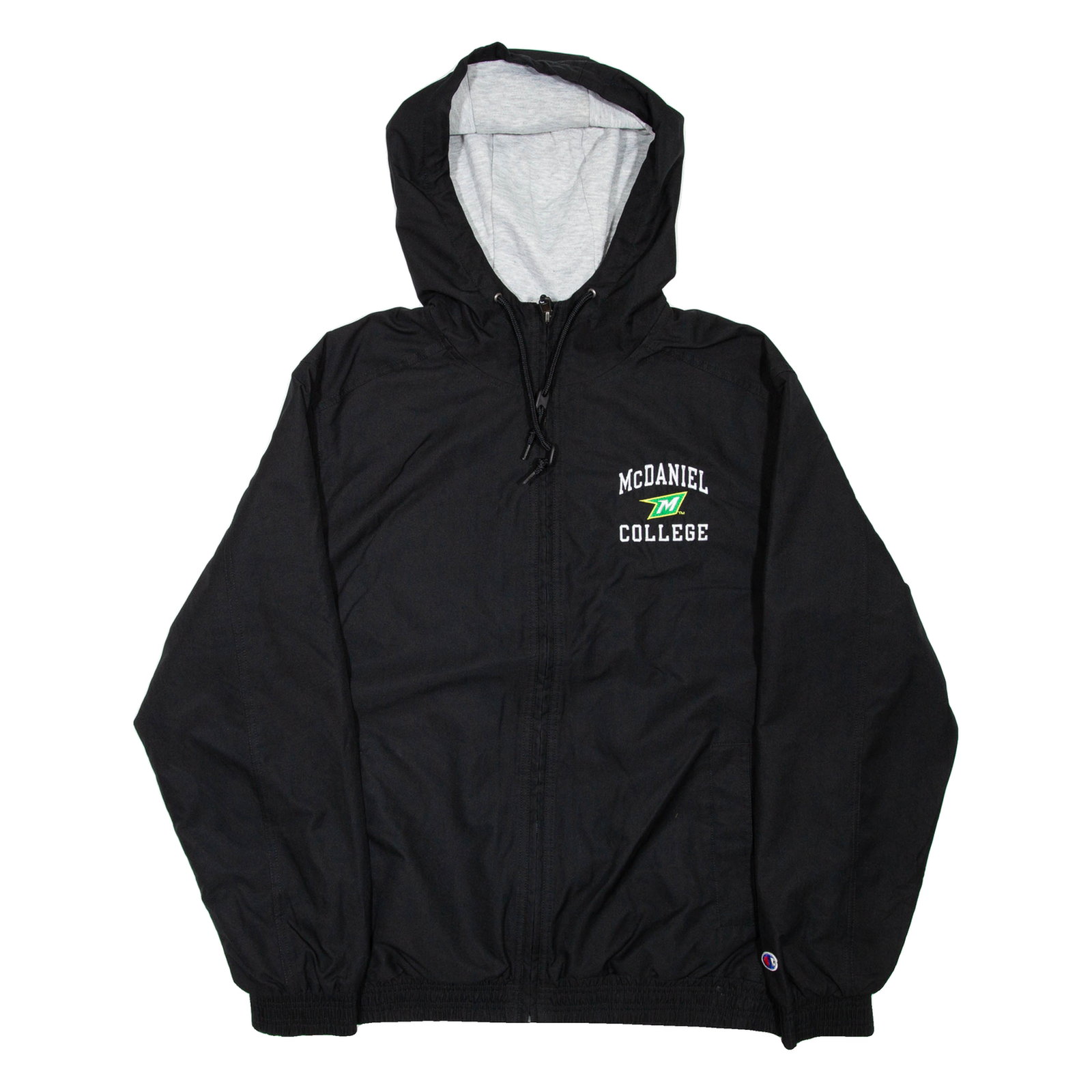 CHAMPION McDaniel College Mens Jacket Black Hooded M Refurbished - N/A refurbished available on Cerqular