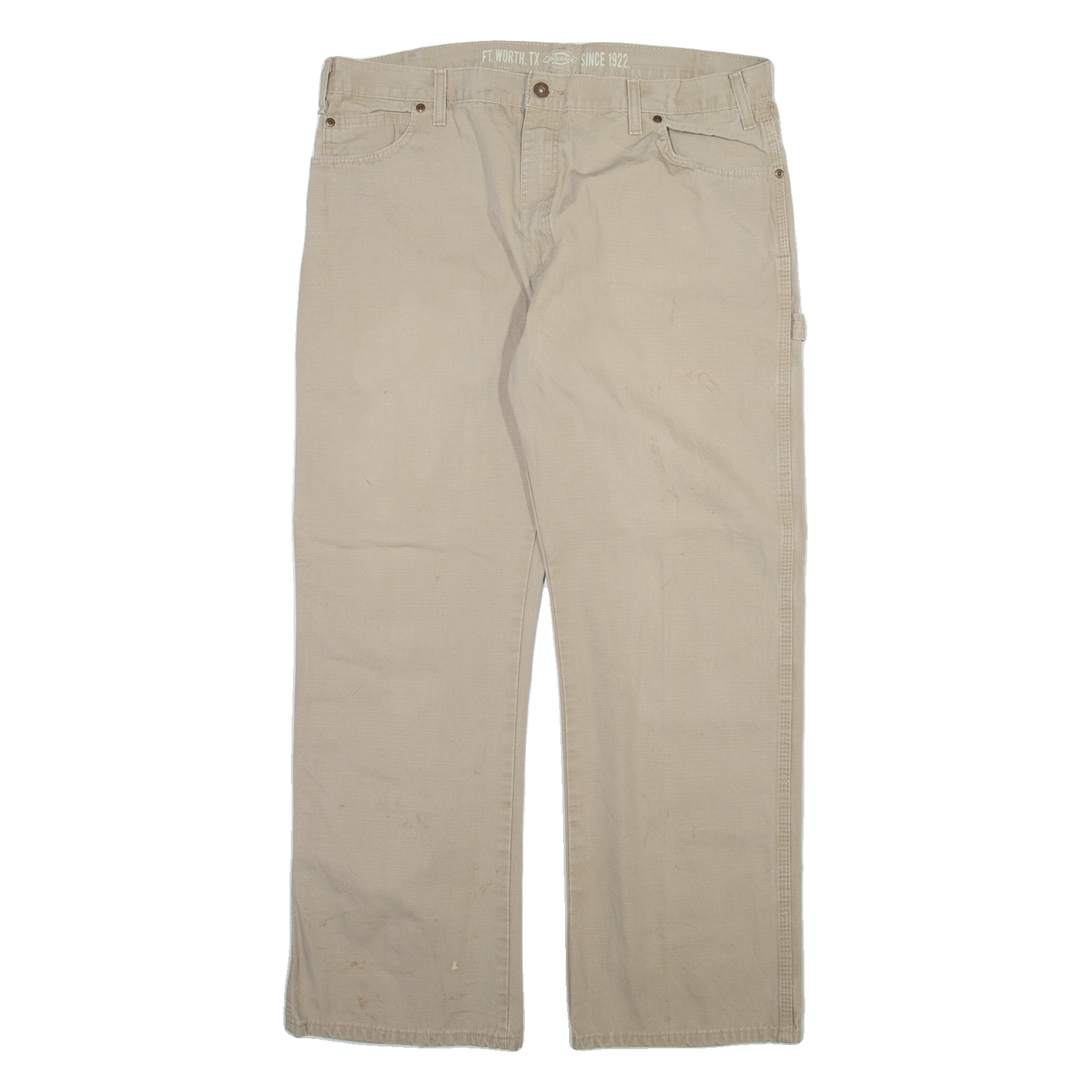 Buy DICKIES Carpenter Mens Trousers Beige Relaxed Straight W36 L30 Refurbished - $33.79 DICKIES Carpenter Mens Trousers Beige Relaxed Straight W36 L30 Refurbished - N/A refurbished available on Cerqular