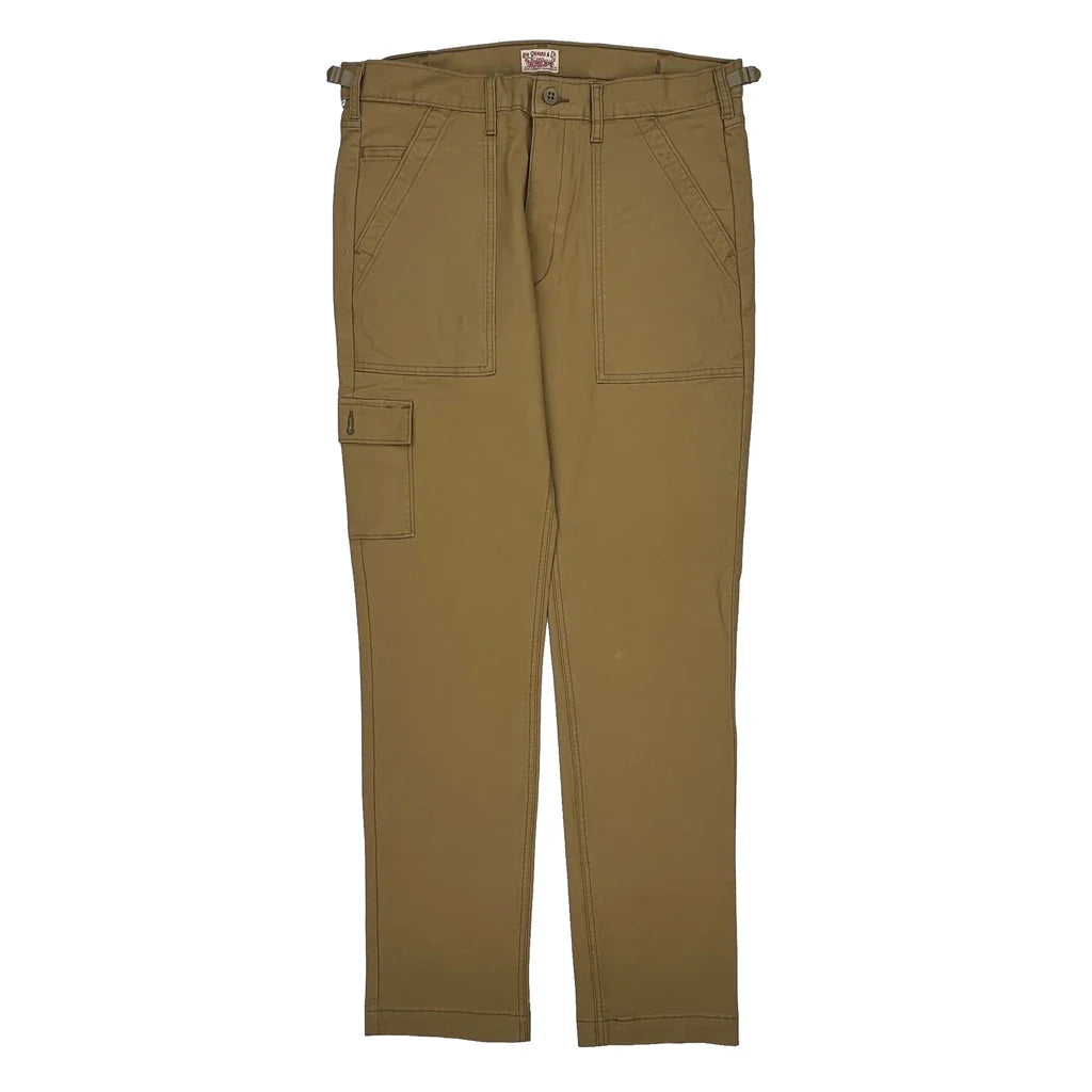 Levis Cargo Trousers - 36W 30L Brown Cotton Refurbished - Thrifted (note: this is a term often used to describe second- refurbished available on Cerqular