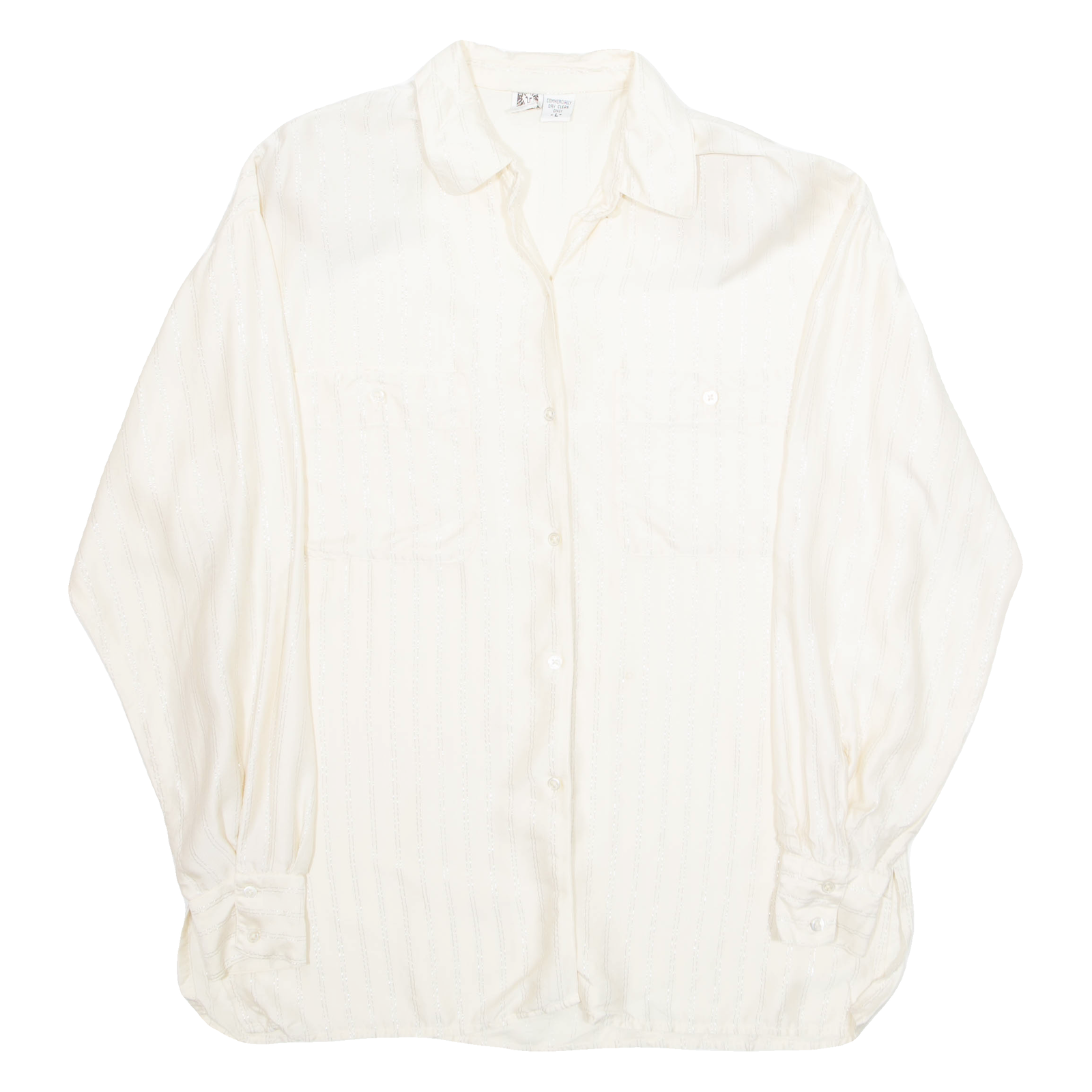 Buy ANNE KLEIN Womens Blouse Cream Collared Long Sleeve Striped L Refurbished - $31.19 ANNE KLEIN Womens Blouse Cream Collared Long Sleeve Striped L Refurbished - N/A refurbished available on Cerqular