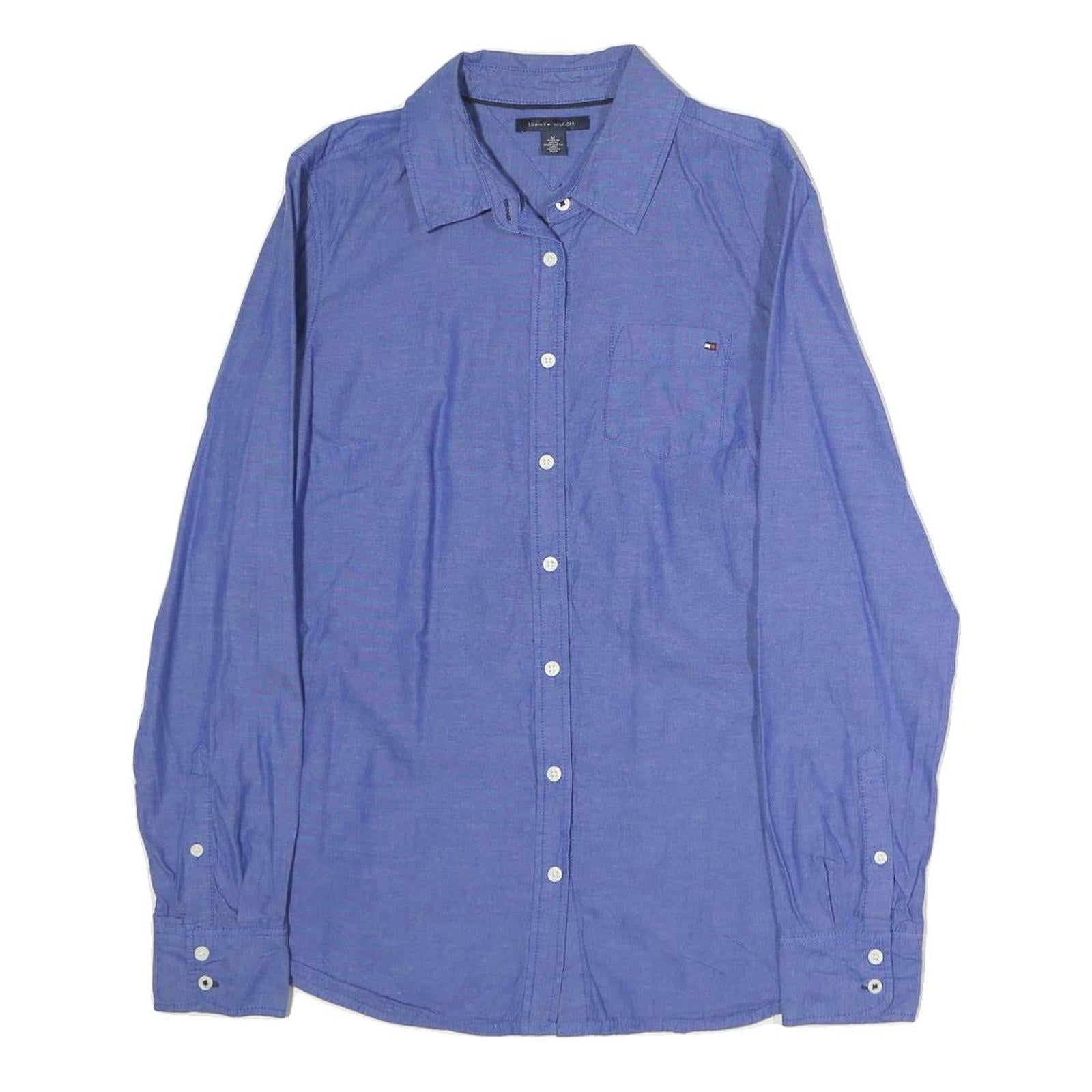 Buy TOMMY HILFIGER Mens Blue Shirt M Cotton Long Sleeve Casual Classic Fit Refurbished - $38.99 TOMMY HILFIGER Mens Blue Shirt M Cotton Long Sleeve Casual Classic Fit Refurbished - N/A refurbished available on Cerqular