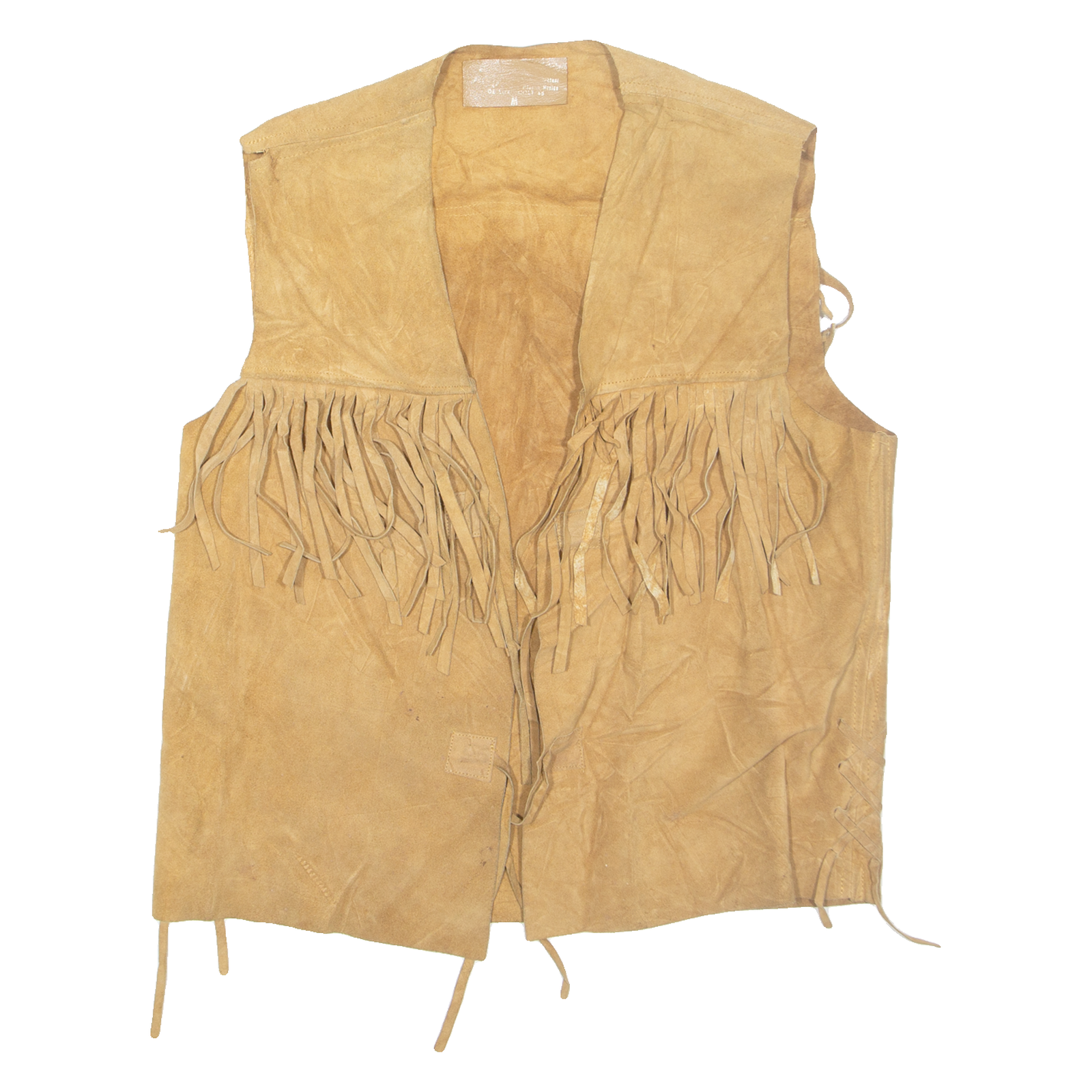 Mens Gilet Brown Leather M Refurbished - N/A refurbished available on Cerqular
