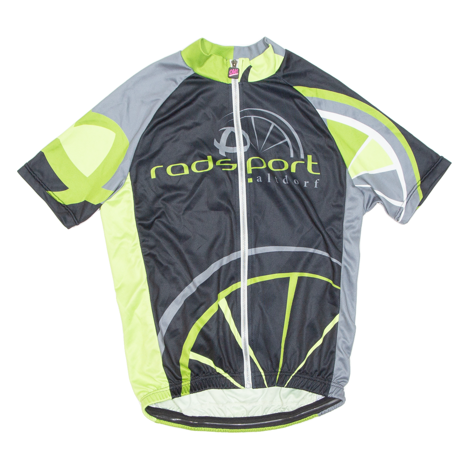 Cycling Mens Jersey Green Full Zip S Refurbished - N/A refurbished available on Cerqular