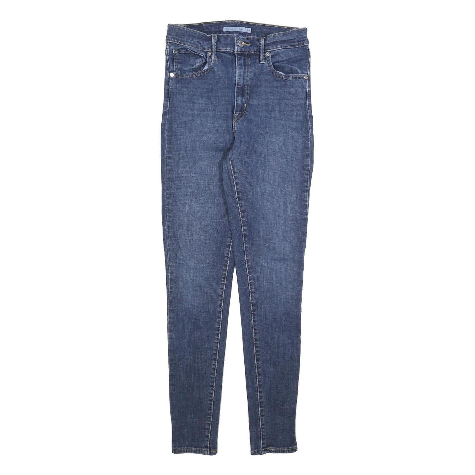 LEVI'S Womens Slim Blue Denim Slim Skinny Cotton Blend Jeans W28 L30 Refurbished - N/A refurbished available on Cerqular