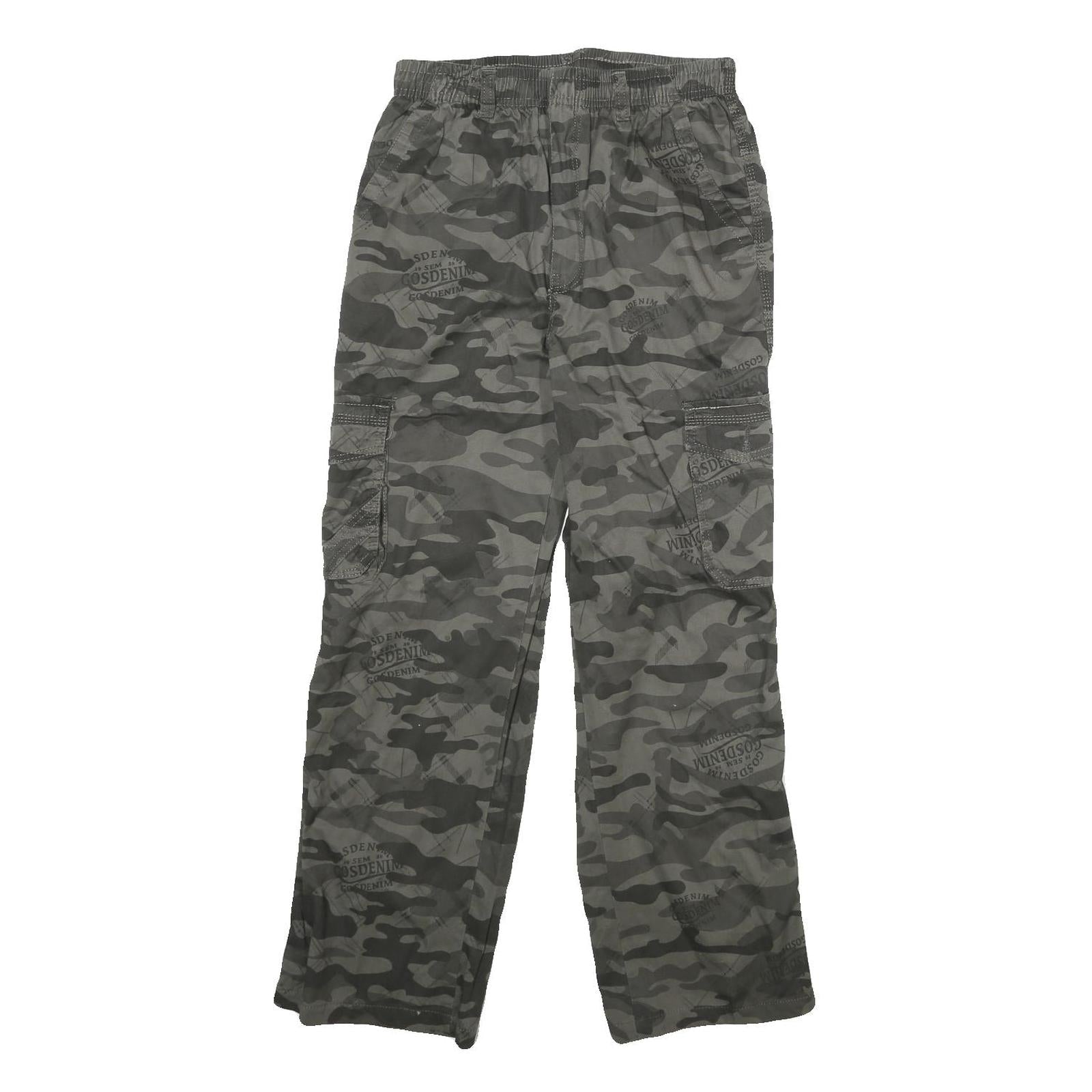 Buy GOSDENIM Mens Camouflage Regular Fit Straight Cargo Trousers W26 L28 Drawstring Refurbished - $23.39 GOSDENIM Mens Camouflage Regular Fit Straight Cargo Trousers W26 L28 Drawstring Refurbished - N/A refurbished available on Cerqular