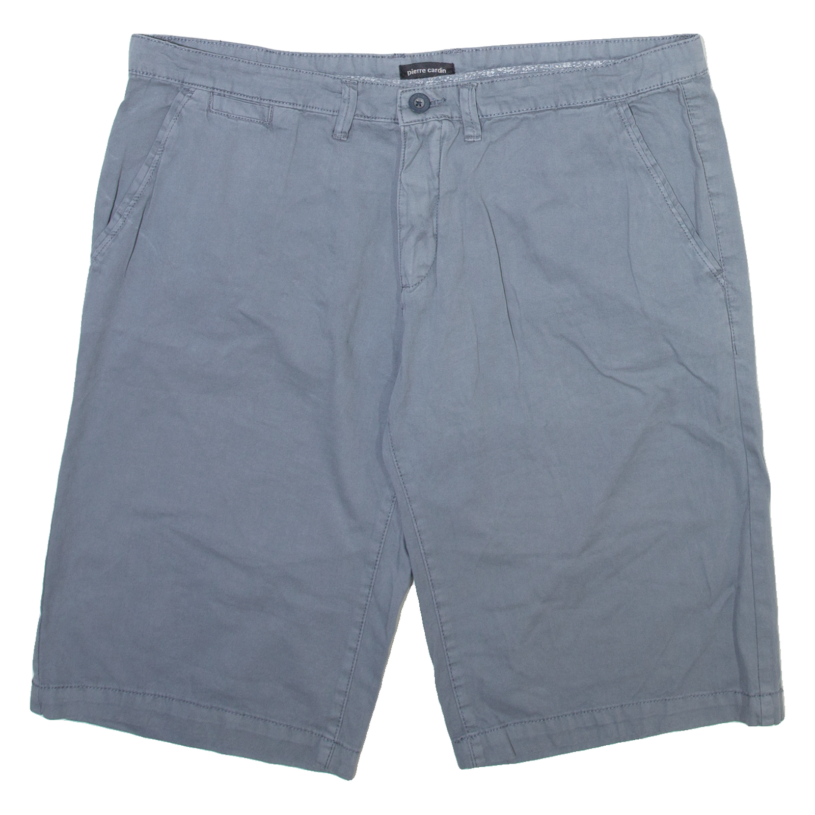 PIERRE CARDIN Mens Casual Shorts Grey Relaxed XL W38 Refurbished - N/A refurbished available on Cerqular