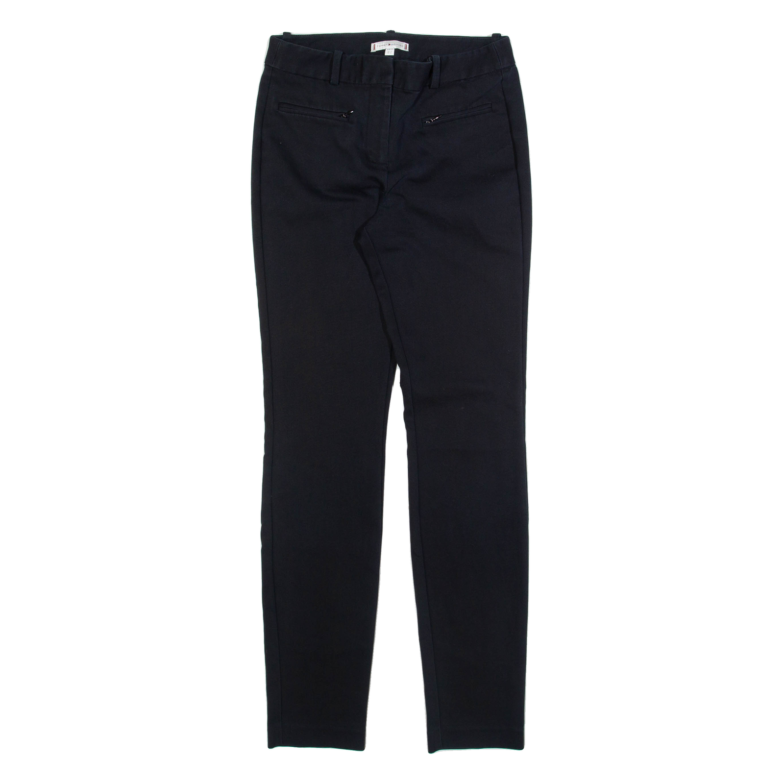 TOMMY HILFIGER Womens Trousers Black Slim Skinny W26 L30 Refurbished - N/A refurbished available on Cerqular