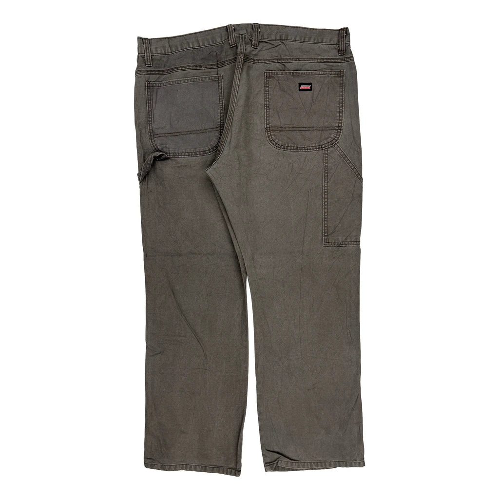 Buy Dickies Carpenter Trousers - 38W 30L Grey Cotton Refurbished - $57.61 Dickies Carpenter Trousers - 38W 30L Grey Cotton Refurbished - Thrifted (note: this is a term often used to describe second- refurbished available on Cerqular