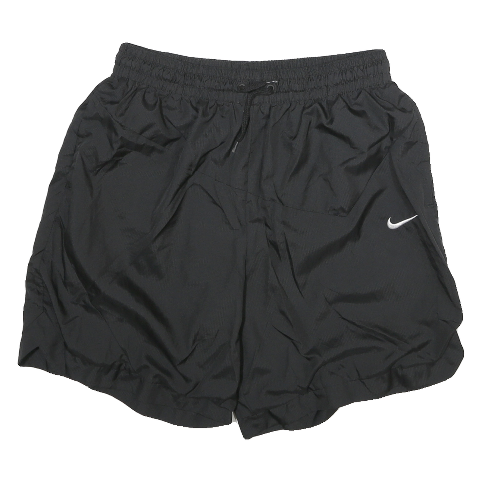 NIKE Mens Black Sports Casual Polyester Blend Shorts L W28 Lightweight Refurbished - N/A refurbished available on Cerqular