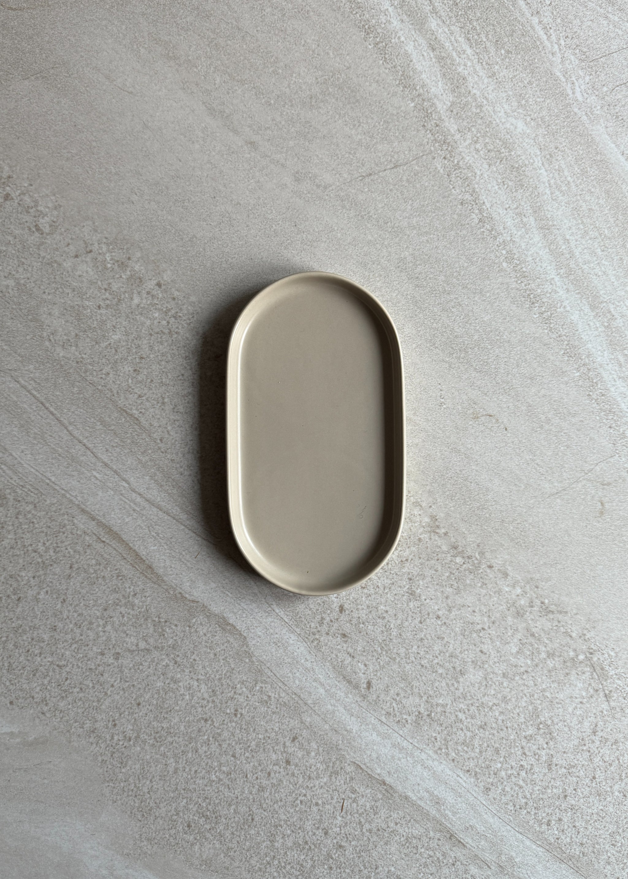 Deco Catchall Tray Small | Color: Cashmere Refurbished - Murchison-Hume refurbished available on Cerqular