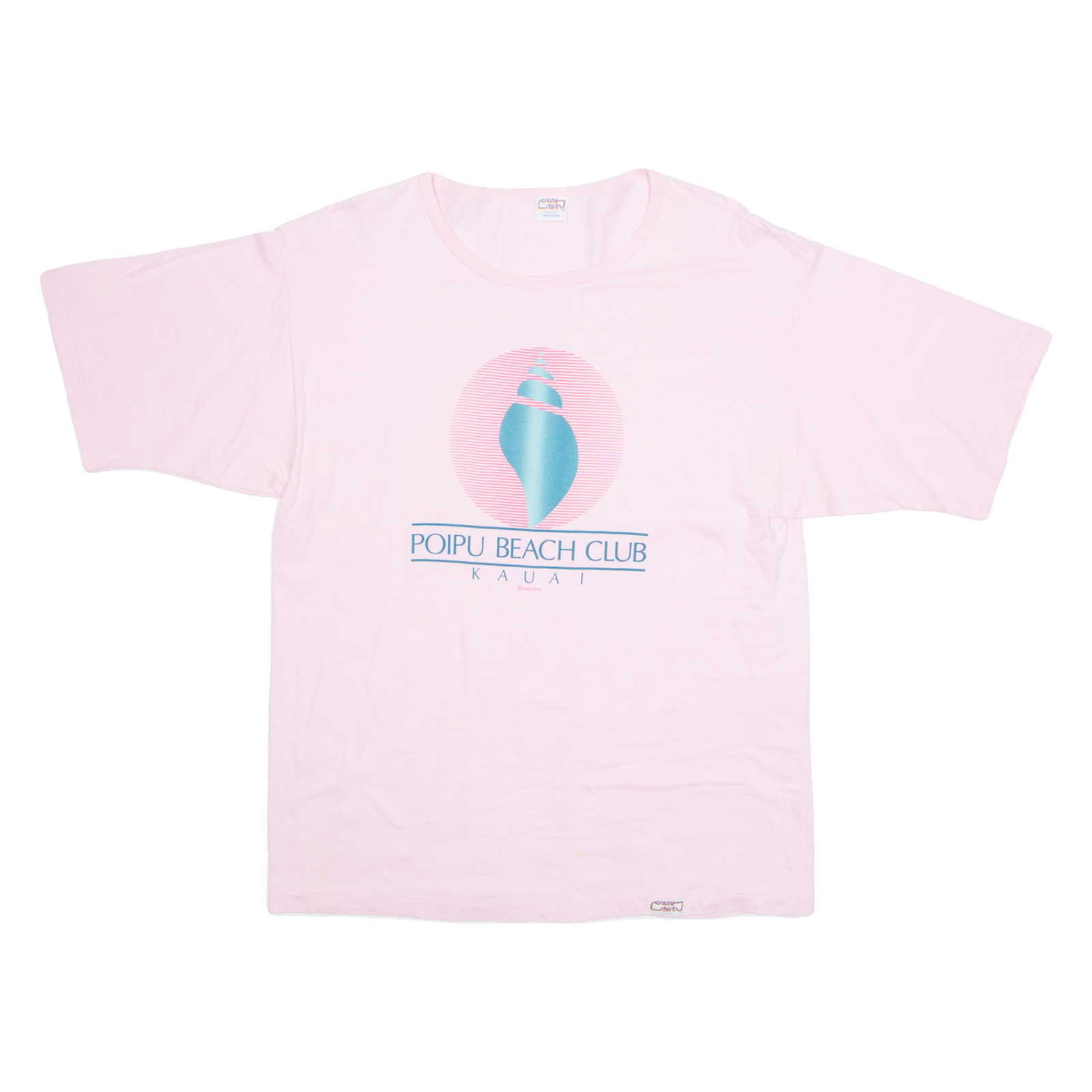 Buy CRAZY SHIRT Poipu Beach Club Mens T-Shirt Pink M Refurbished - $11.69 CRAZY SHIRT Poipu Beach Club Mens T-Shirt Pink M Refurbished - N/A refurbished available on Cerqular