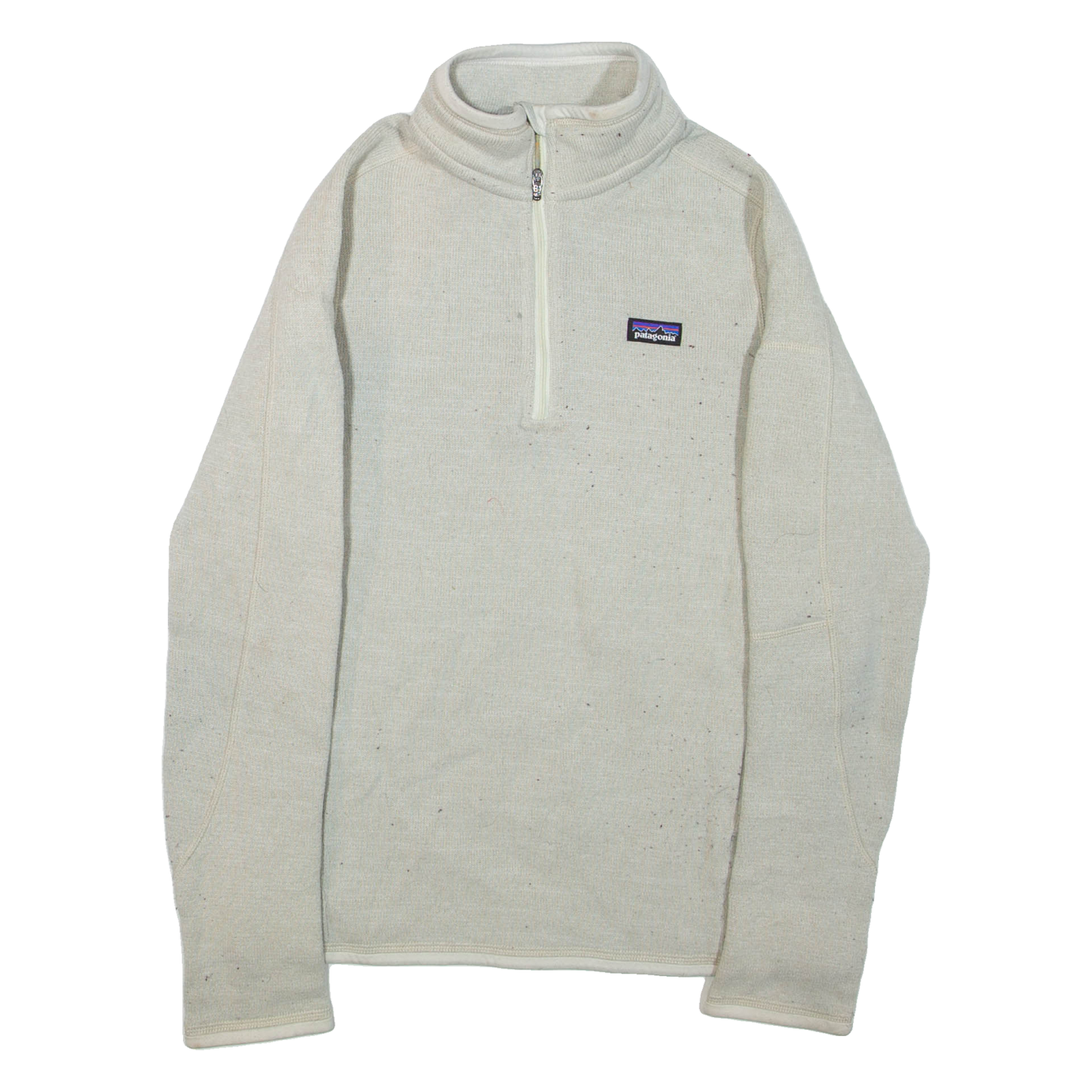PATAGONIA Womens Fleece Grey 1/4 Zip XS Refurbished - N/A refurbished available on Cerqular