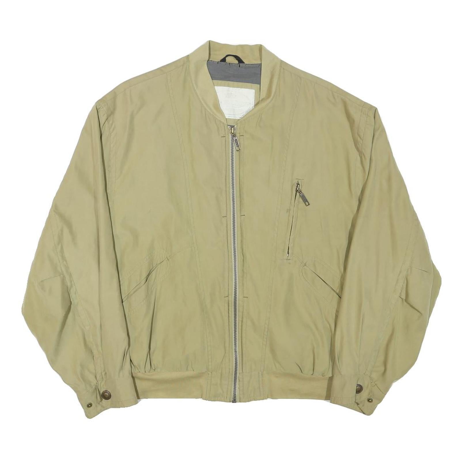 Buy MICRO FIBRE Mens Beige Zip Jacket L Polyester Blend Plain Casual Lightweight Refurbished - $37.69 MICRO FIBRE Mens Beige Zip Jacket L Polyester Blend Plain Casual Lightweight Refurbished - N/A refurbished available on Cerqular