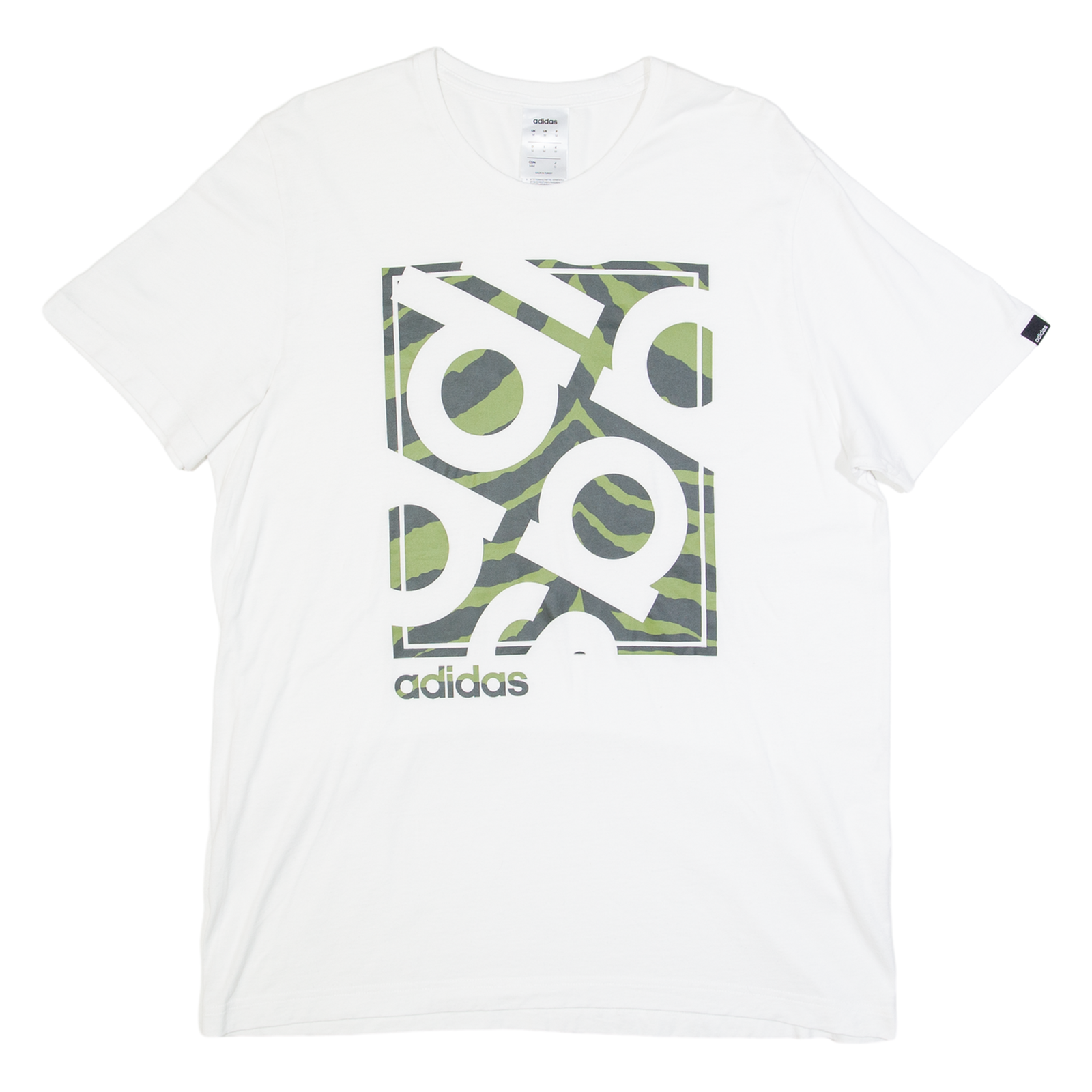 ADIDAS Mens T-Shirt White M Refurbished - N/A refurbished available on Cerqular