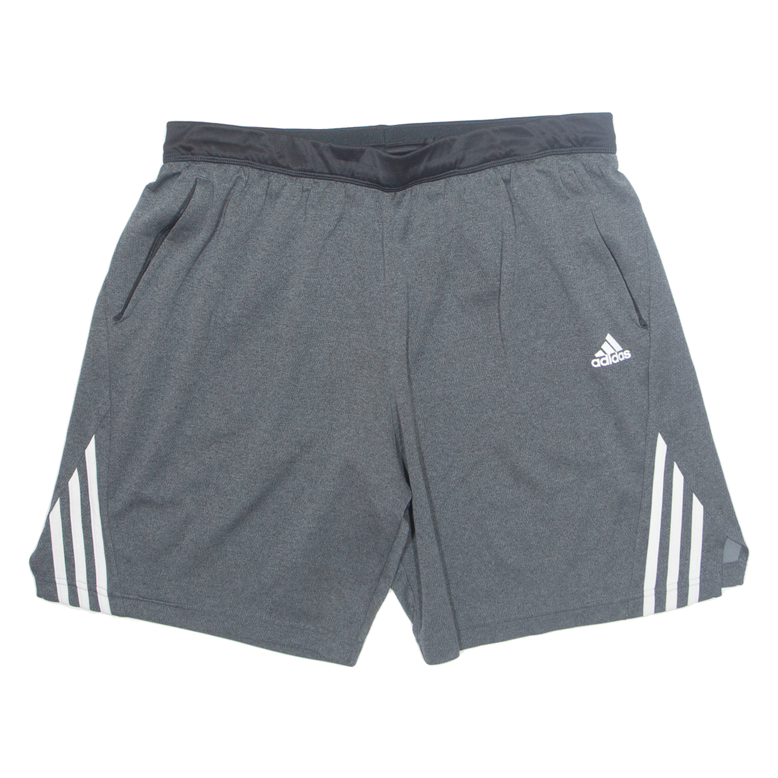 ADIDAS Mens Sports Shorts Grey Relaxed XL W34 Refurbished - N/A refurbished available on Cerqular