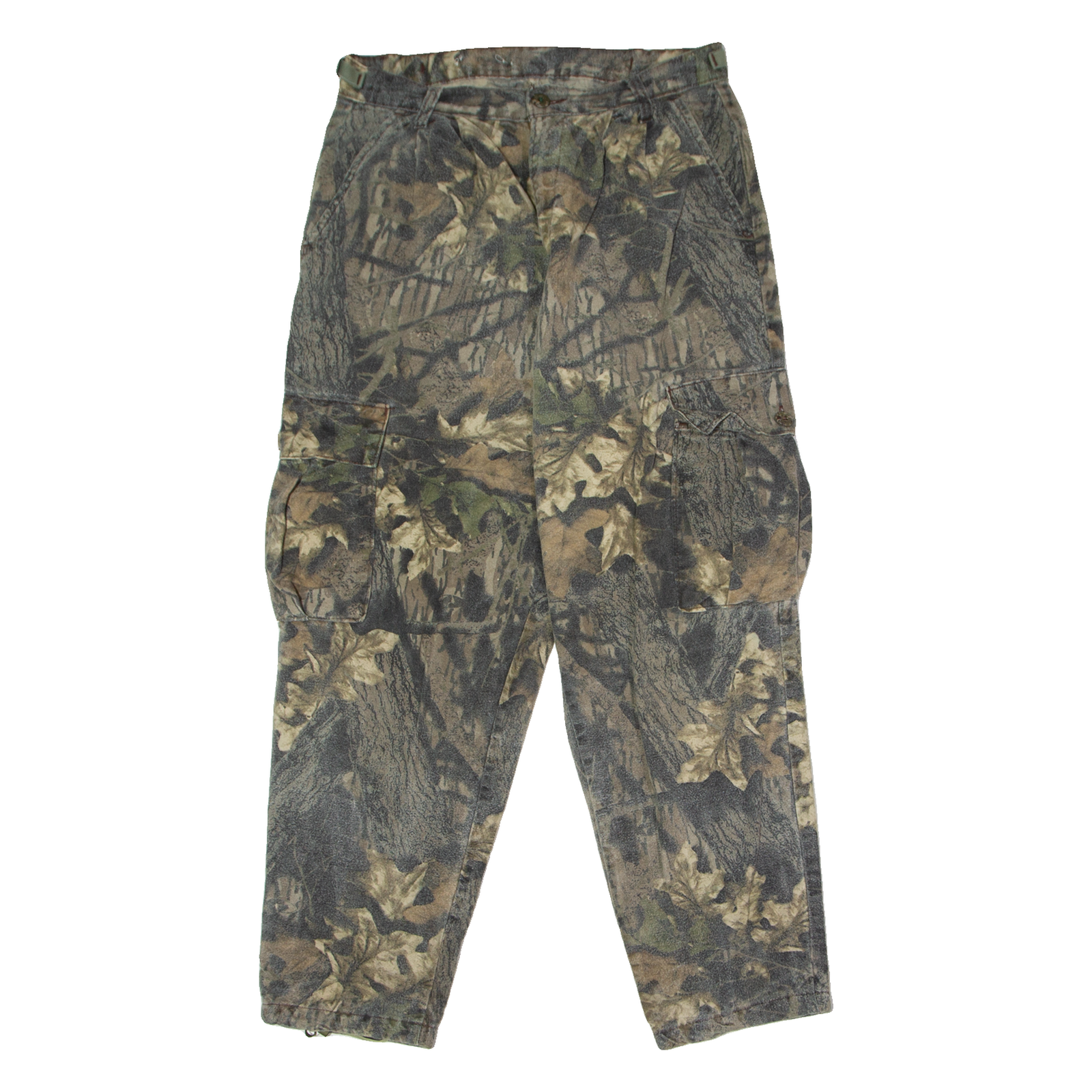Camouflage Cargo Womens Flannel Trousers Green Slim Tapered 90s W32 L28 Refurbished - N/A refurbished available on Cerqular
