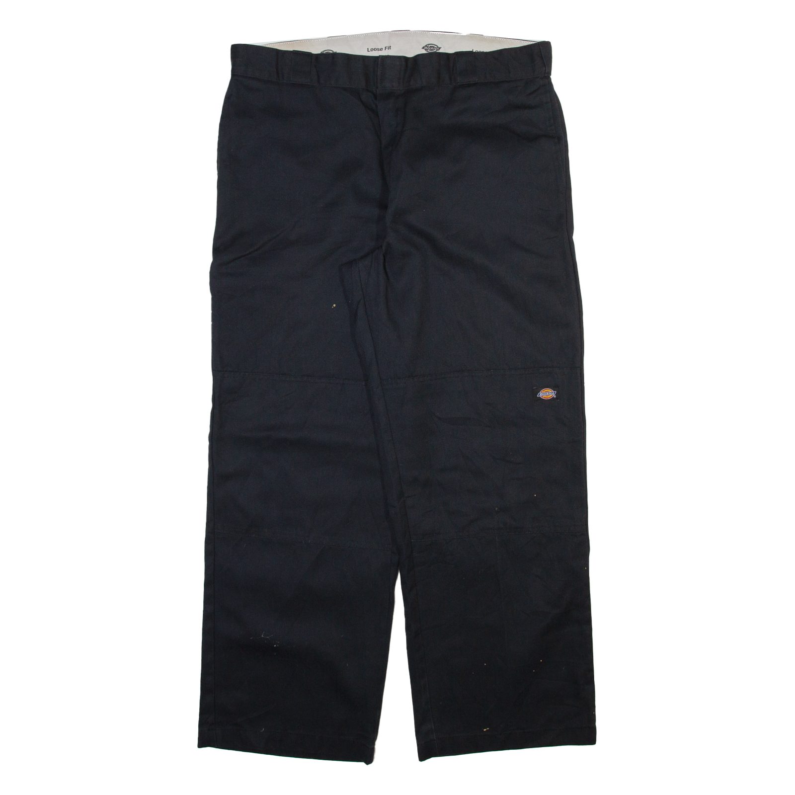 DICKIES Mens Trousers Black Loose Straight W38 L30 Refurbished - N/A refurbished available on Cerqular