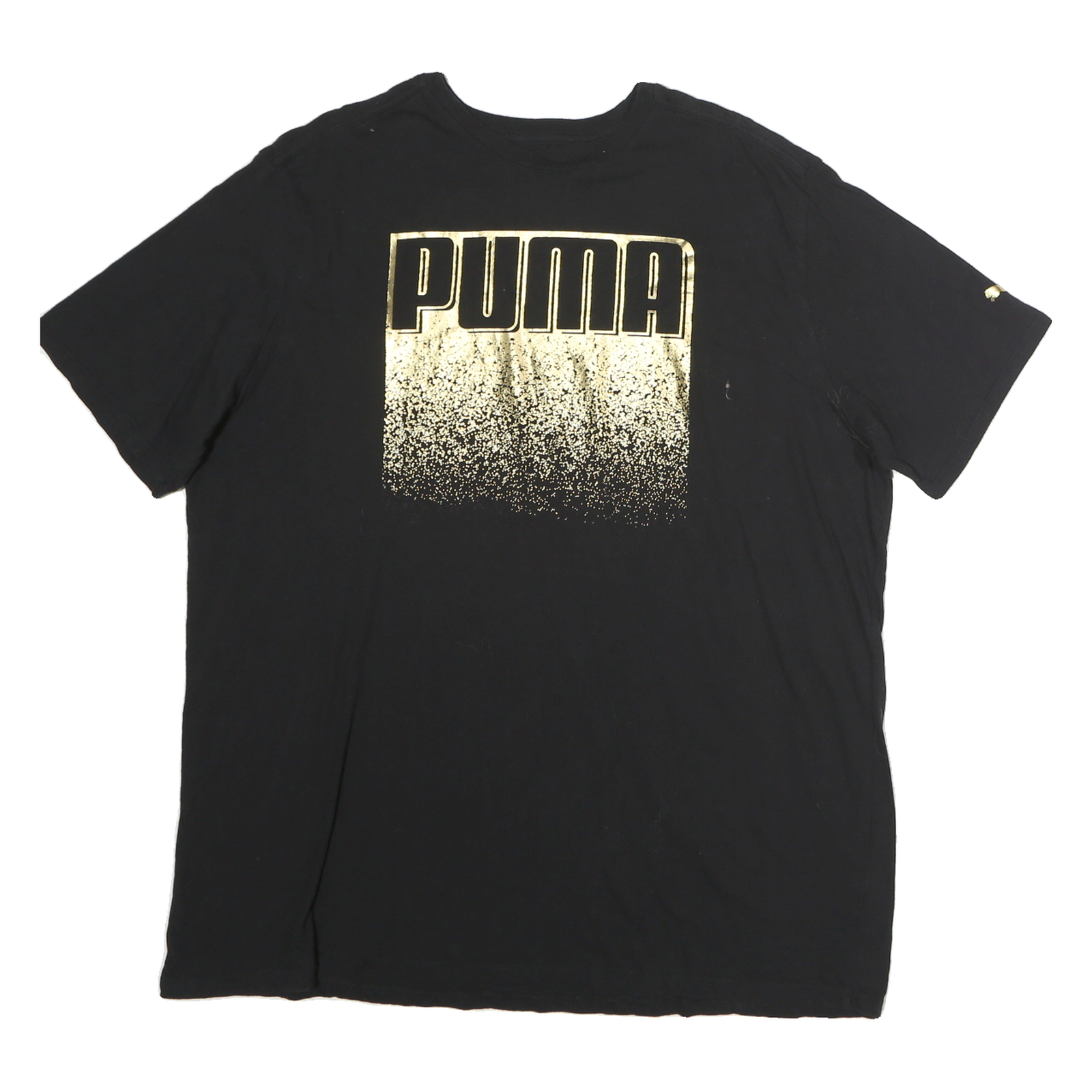 Buy PUMA Womens Black & Gold Graphic T-Shirt XL Short Sleeve Crew Neck Casual Refurbished - $16.89 PUMA Womens Black & Gold Graphic T-Shirt XL Short Sleeve Crew Neck Casual Refurbished - N/A refurbished available on Cerqular