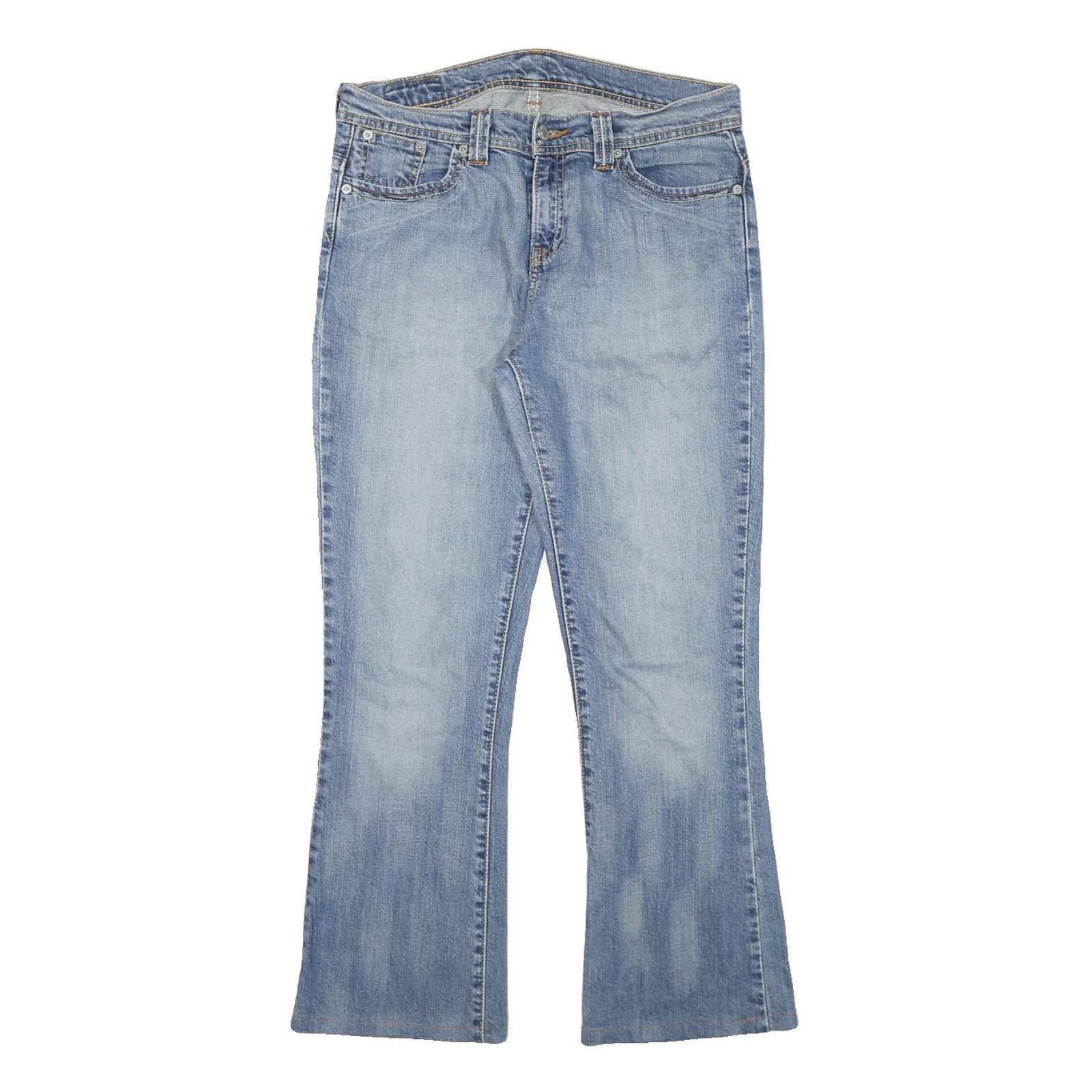 LEVI'S Womens Regular Fit Bootcut Denim Light Wash Jeans W31 L27 Refurbished - N/A refurbished available on Cerqular