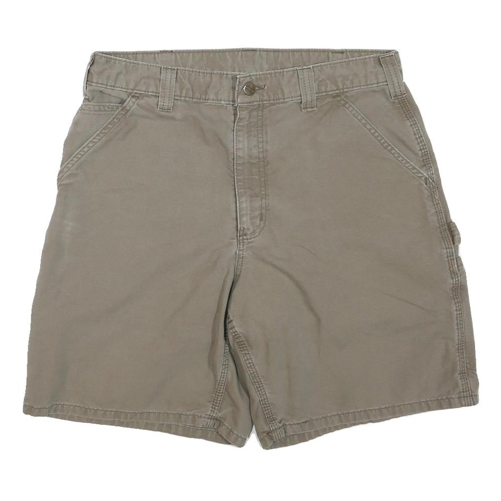 Buy CARHARTT Mens Shorts Beige Casual Cotton Blend M W34 Durable Workwear Refurbished - $45.49 CARHARTT Mens Shorts Beige Casual Cotton Blend M W34 Durable Workwear Refurbished - N/A refurbished available on Cerqular