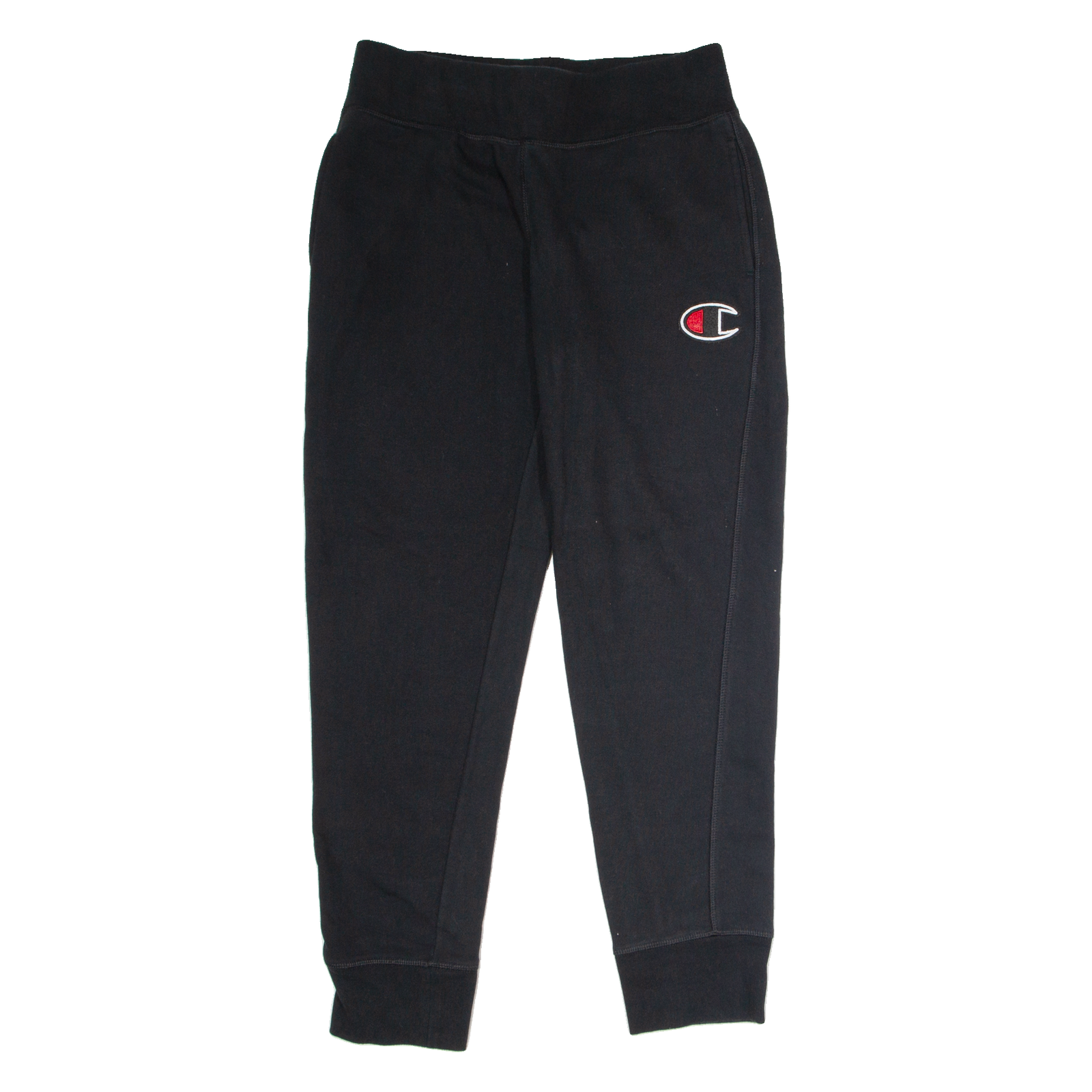 CHAMPION Mens Sweatpants Black Tapered S W28 L28 Refurbished - N/A refurbished available on Cerqular