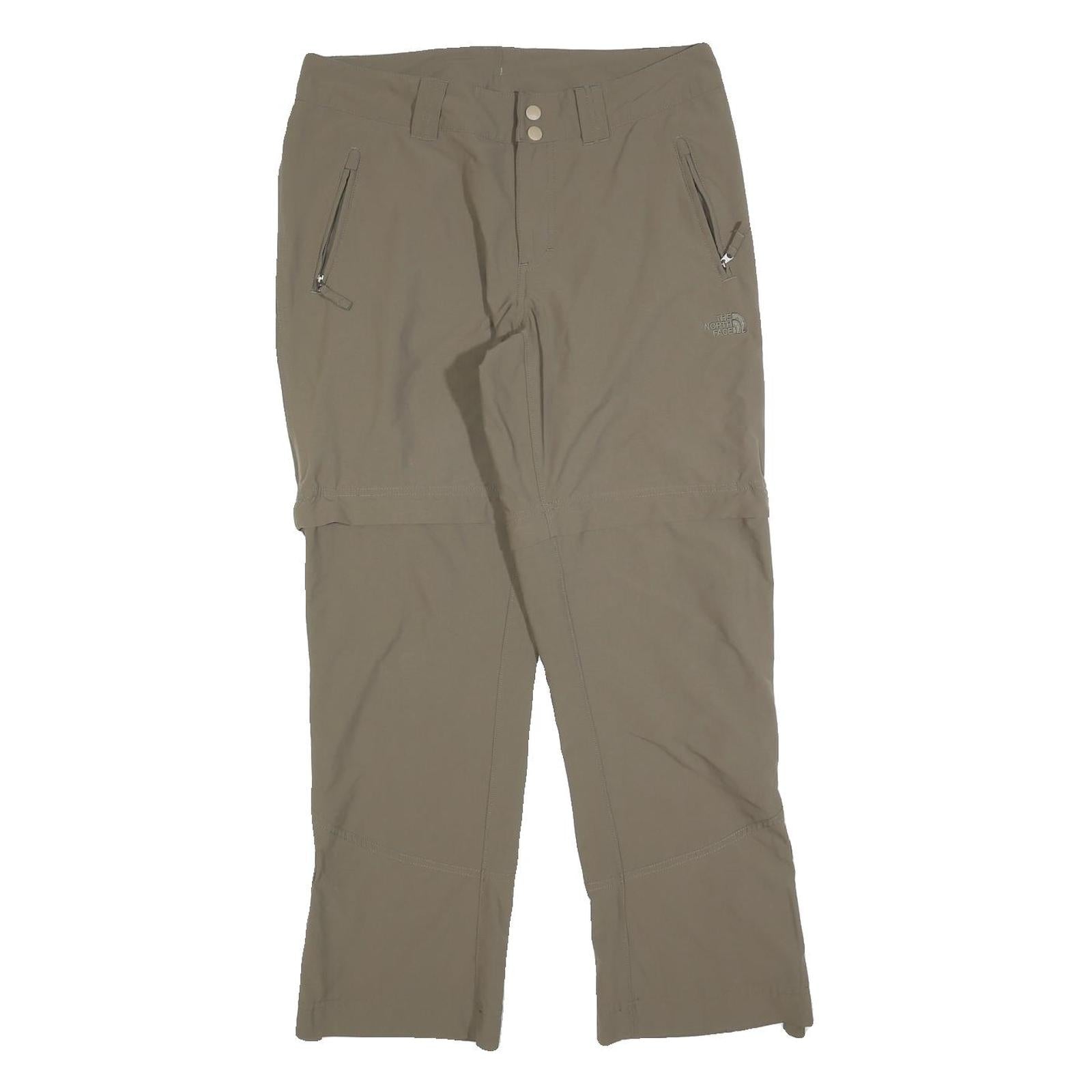 THE NORTH FACE Womens Polyester Blend Beige Regular Fit Straight Leg Trousers Refurbished - N/A refurbished available on Cerqular