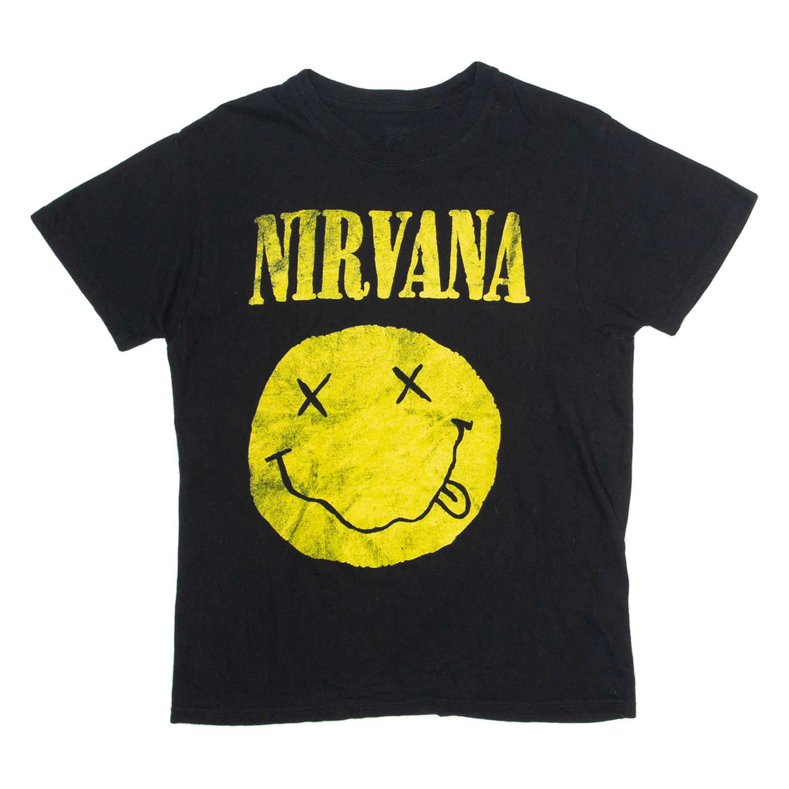 NIRVANA Mens Band T-Shirt Black M Refurbished - N/A refurbished available on Cerqular