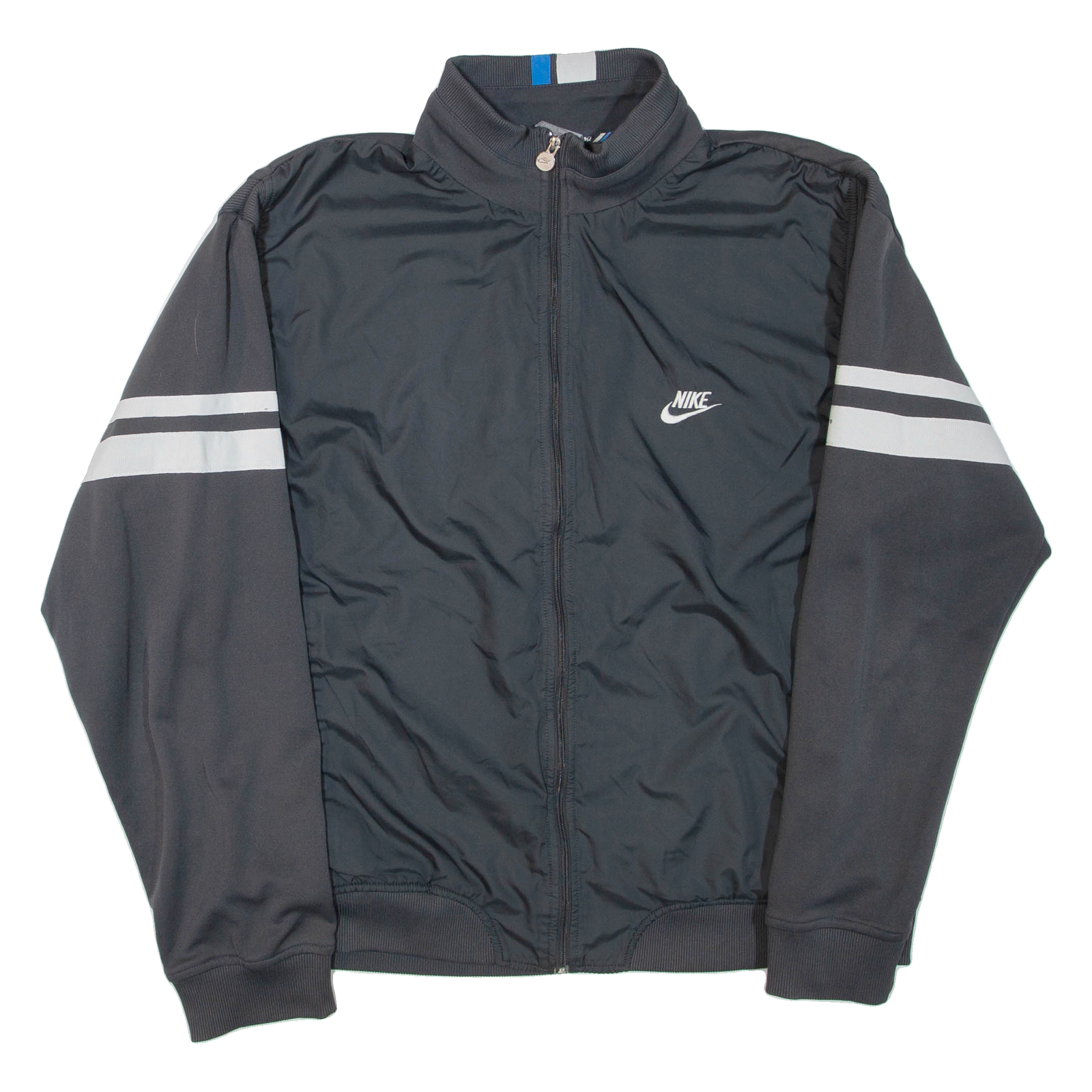 NIKE Womens Track Jacket Grey XL Refurbished - N/A refurbished available on Cerqular