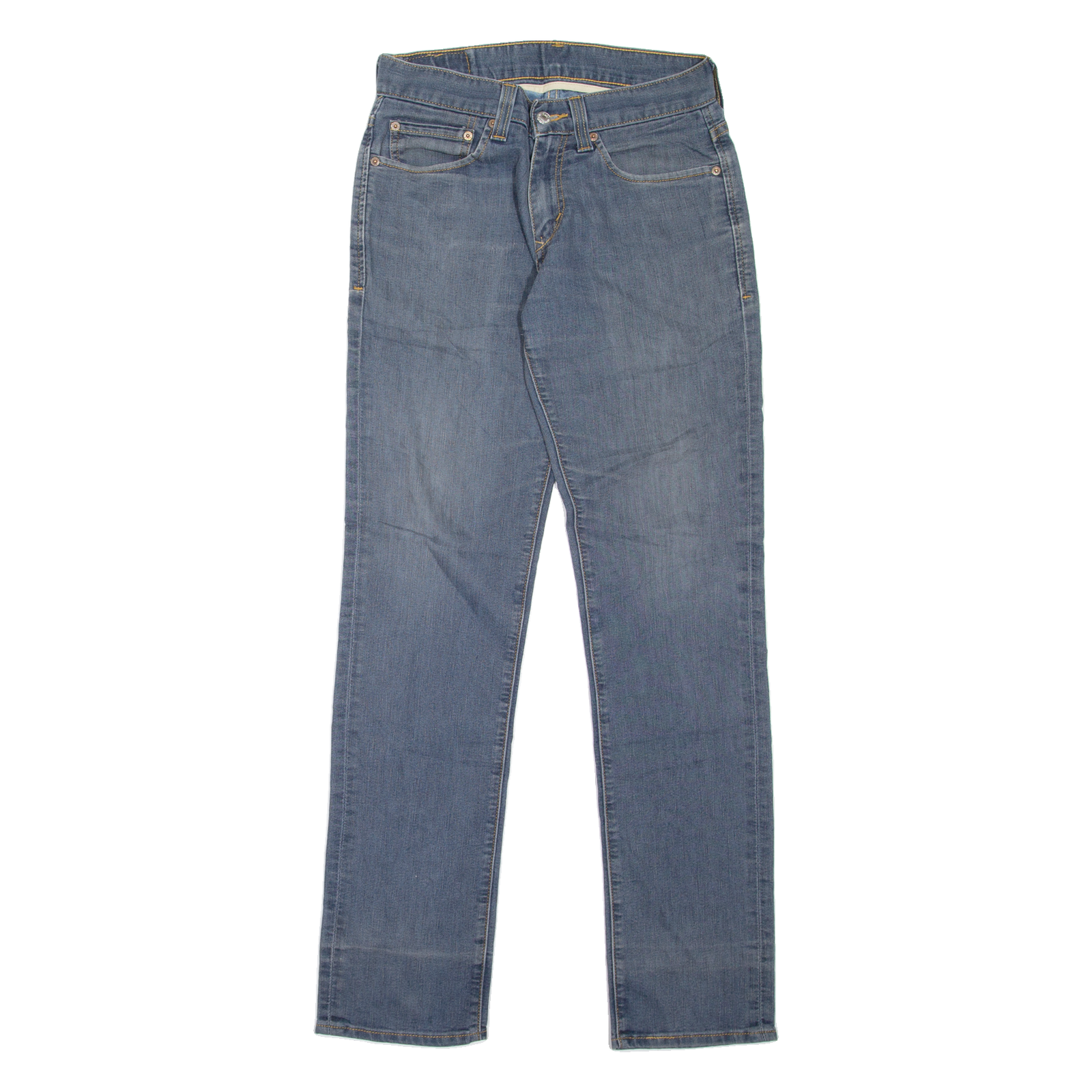 LEVI'S 511 Jeans Mens Blue Slim Straight Stone Wash W30 L32 Refurbished - N/A refurbished available on Cerqular