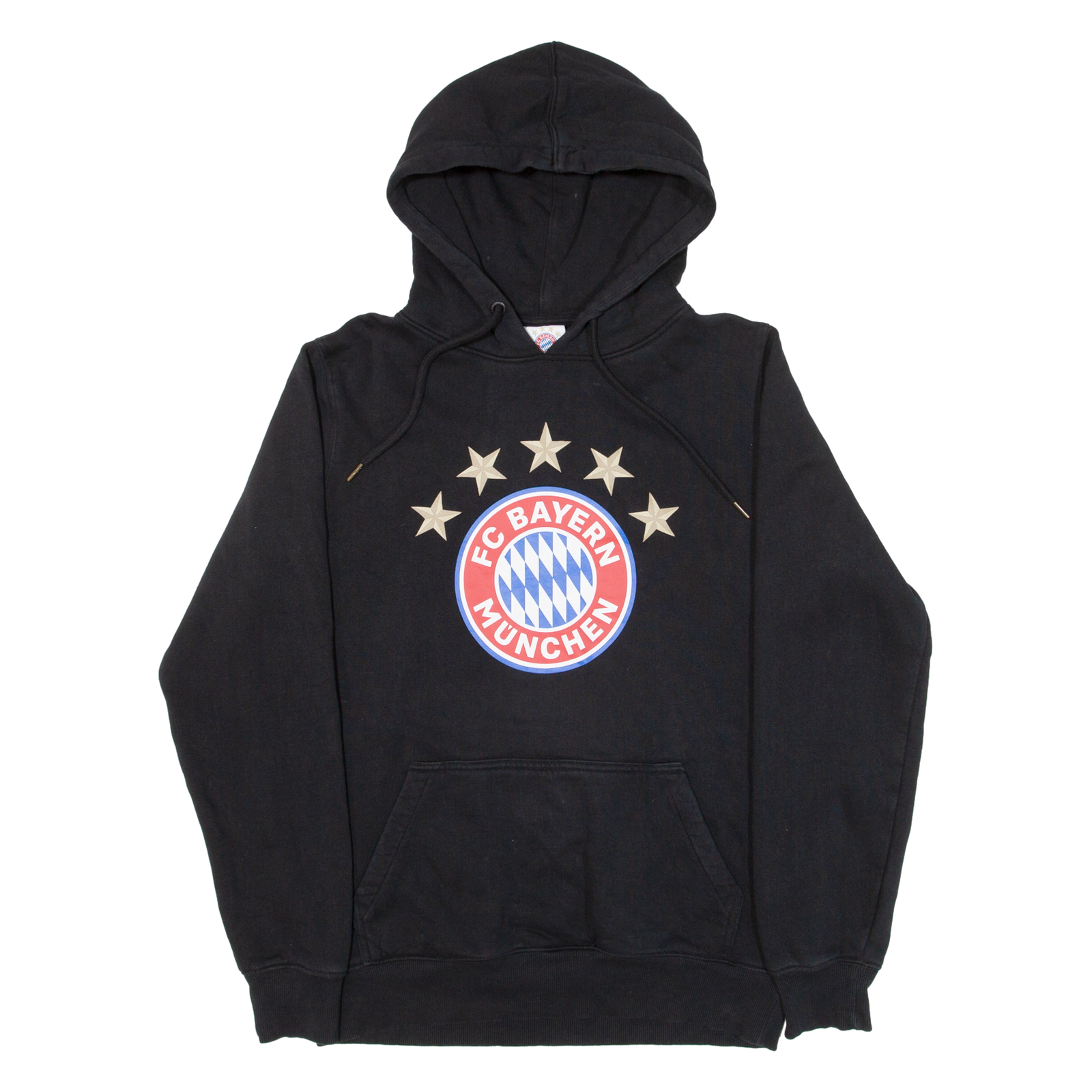 FC BAYERN MUNCHEN Mens Black Hoodie S Refurbished - N/A refurbished available on Cerqular