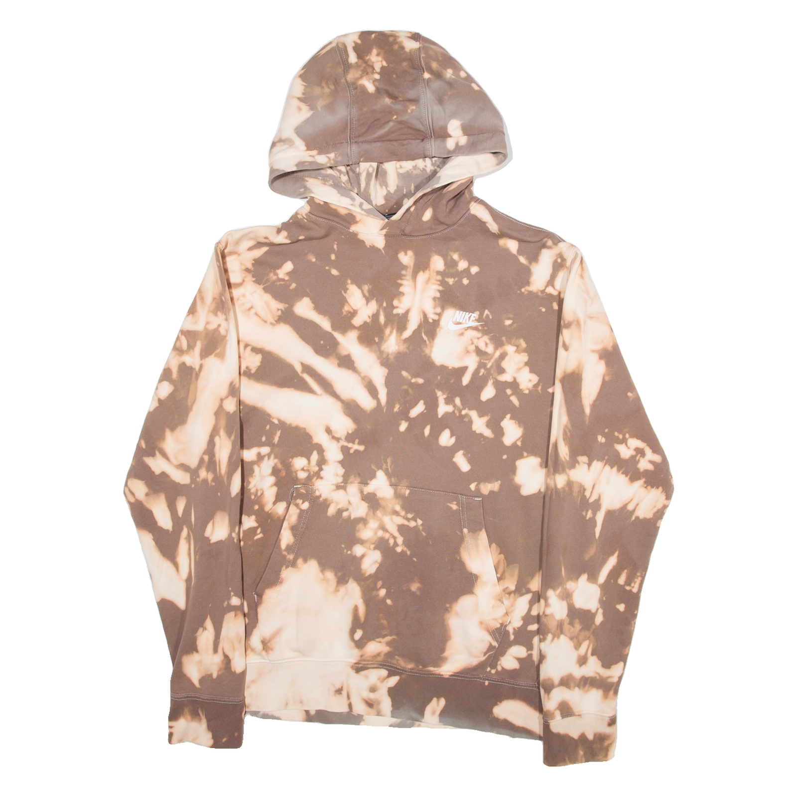 NIKE Womens Brown Hoodie M Refurbished - N/A refurbished available on Cerqular