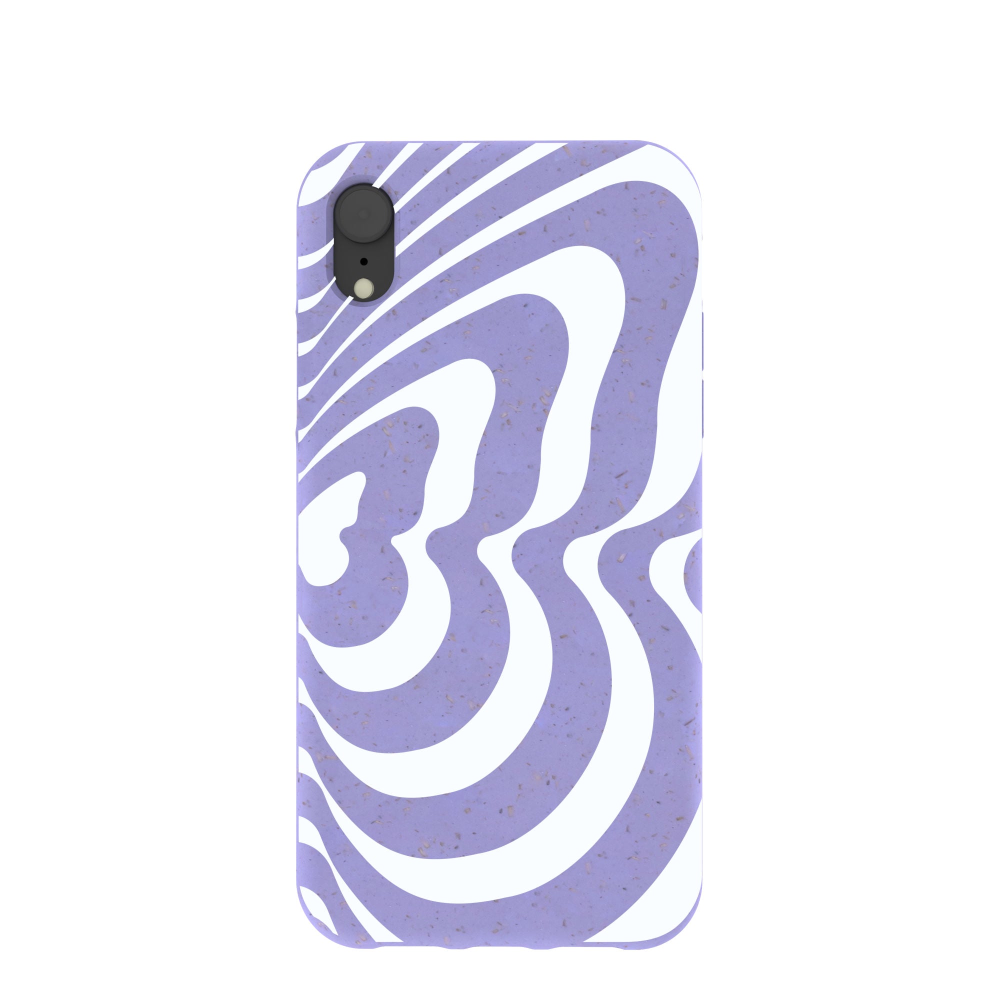 Lavender Flutter Right iPhone XR Case Refurbished - Pela Case refurbished available on Cerqular