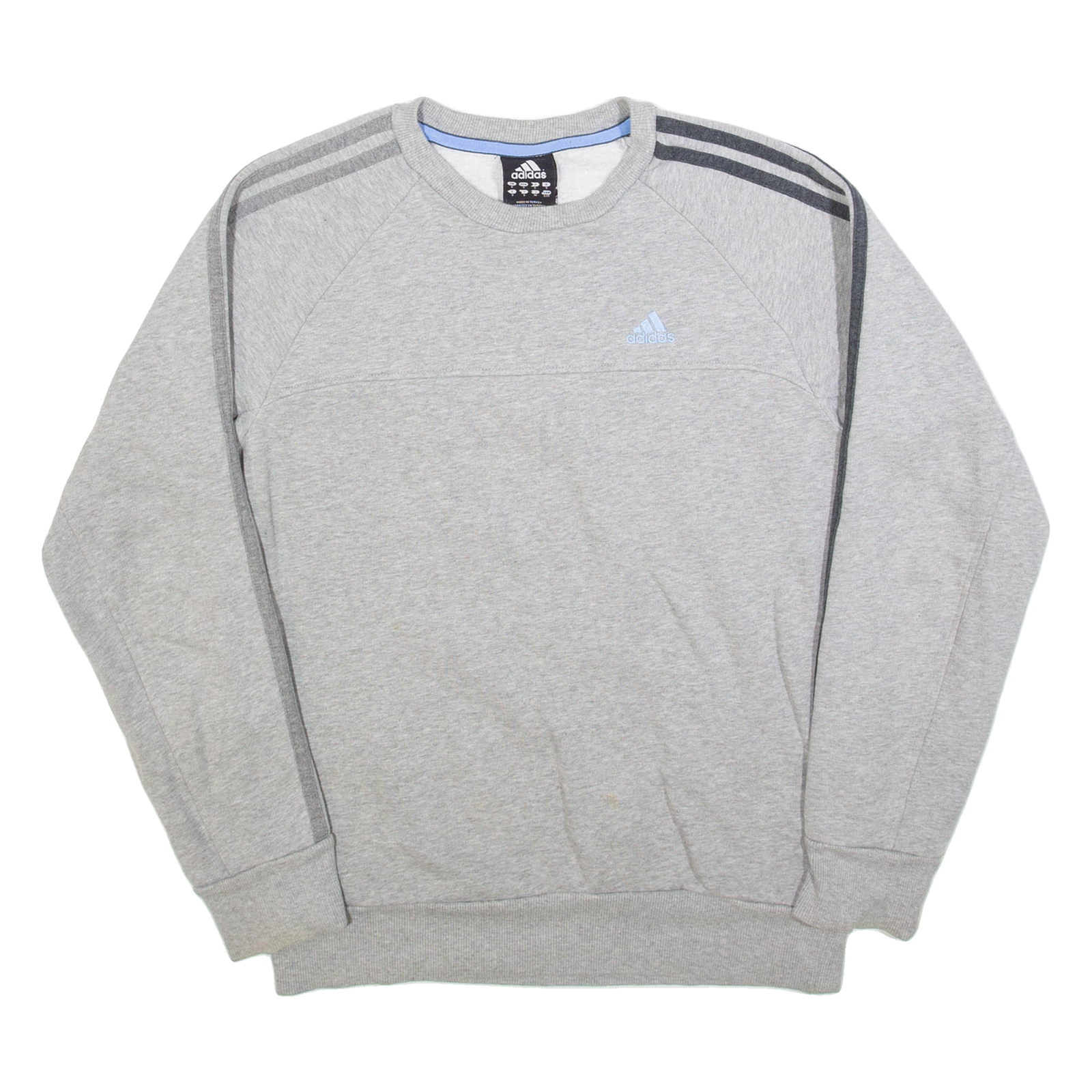 ADIDAS Mens Sweatshirt Grey S Refurbished - N/A refurbished available on Cerqular