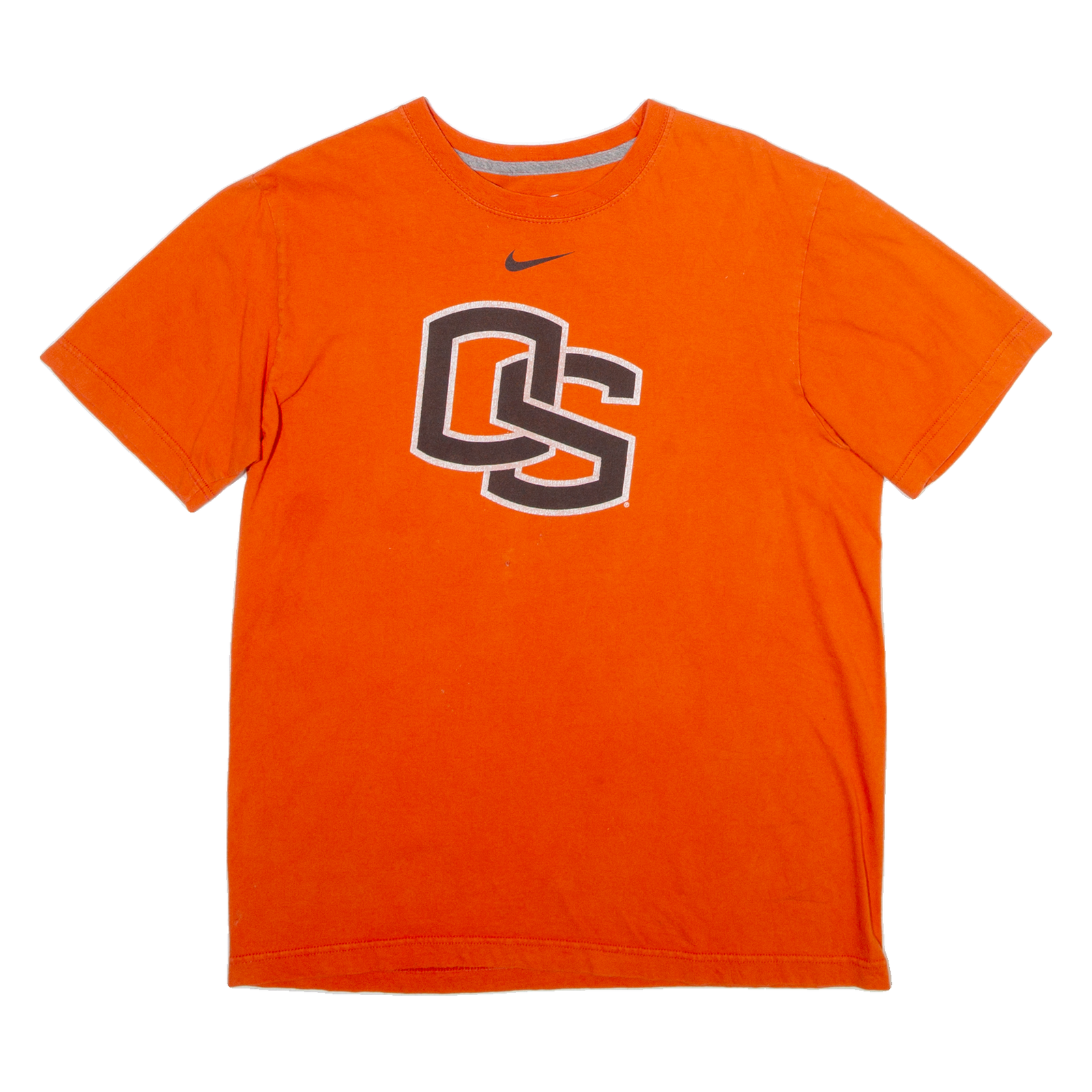 NIKE Mens T-Shirt Orange M Refurbished - N/A refurbished available on Cerqular