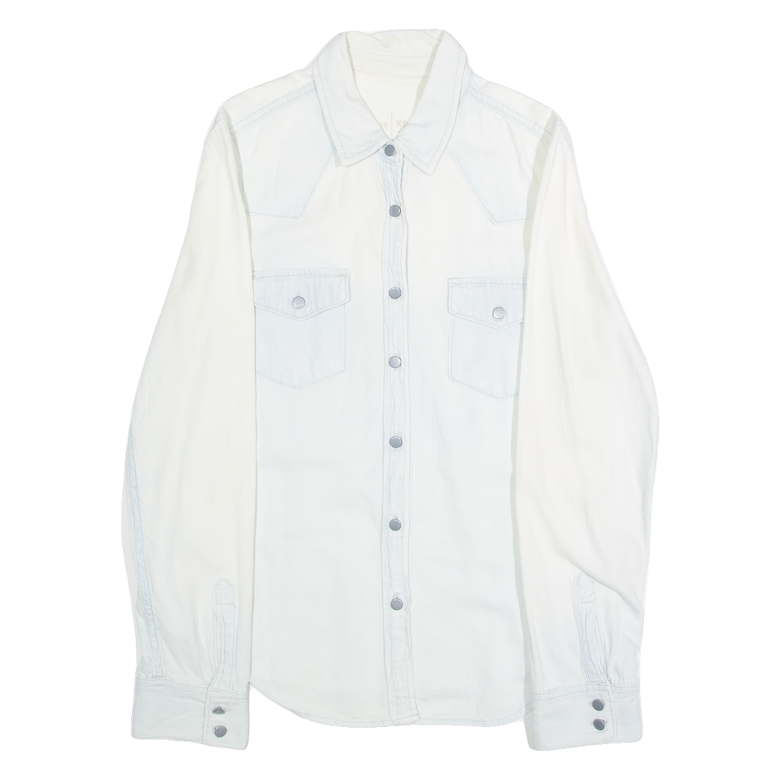 Buy GAP Womens Plain Shirt Blue Long Sleeve XS Refurbished - $23.39 GAP Womens Plain Shirt Blue Long Sleeve XS Refurbished - N/A refurbished available on Cerqular
