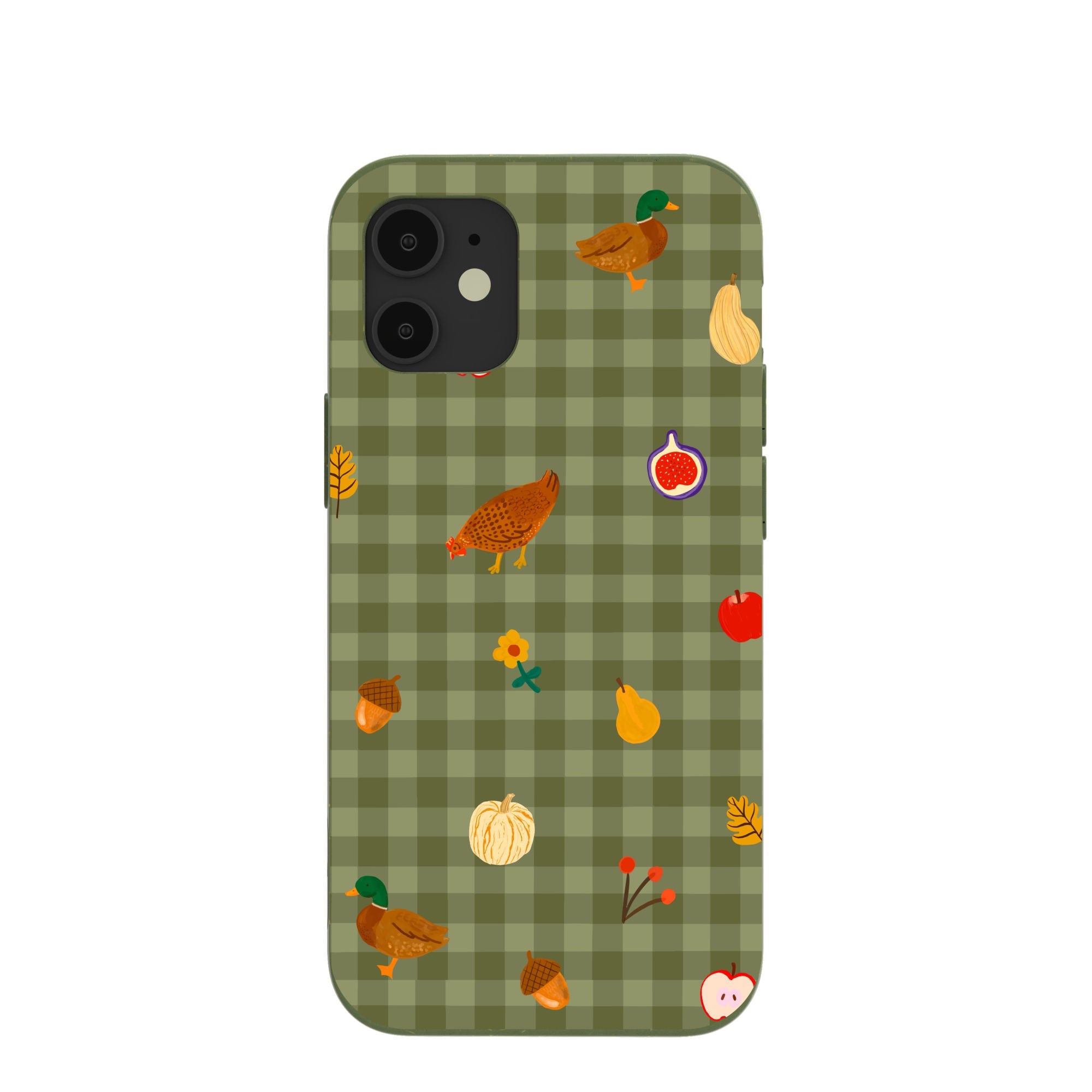 Forest Floor Harvest Folk iPhone 12 Mini Case Refurbished - Pela Case refurbished available on Cerqular