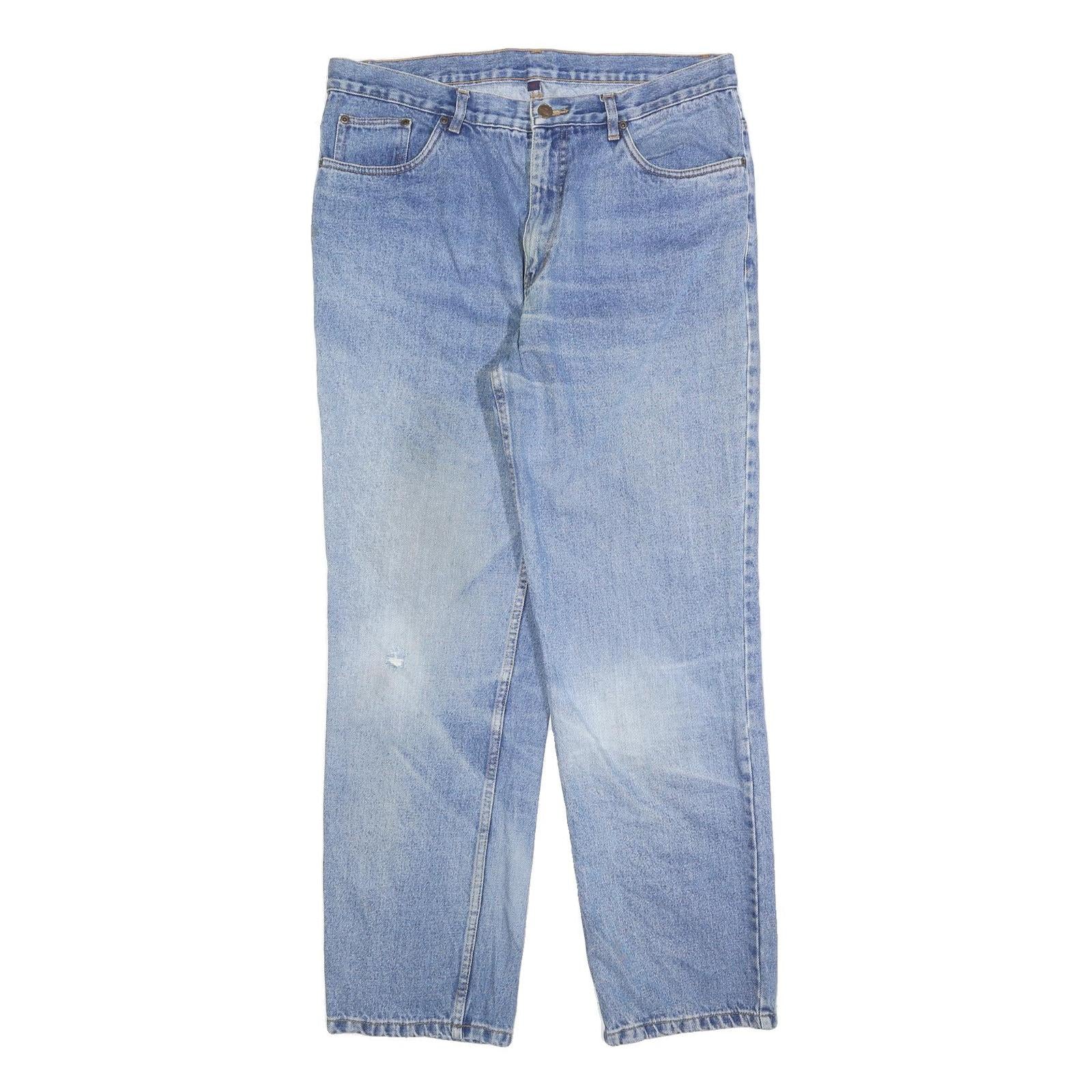 DICKIES Mens Jeans Blue Regular Straight Denim Light W38 L32 Classic Fit Refurbished - N/A refurbished available on Cerqular