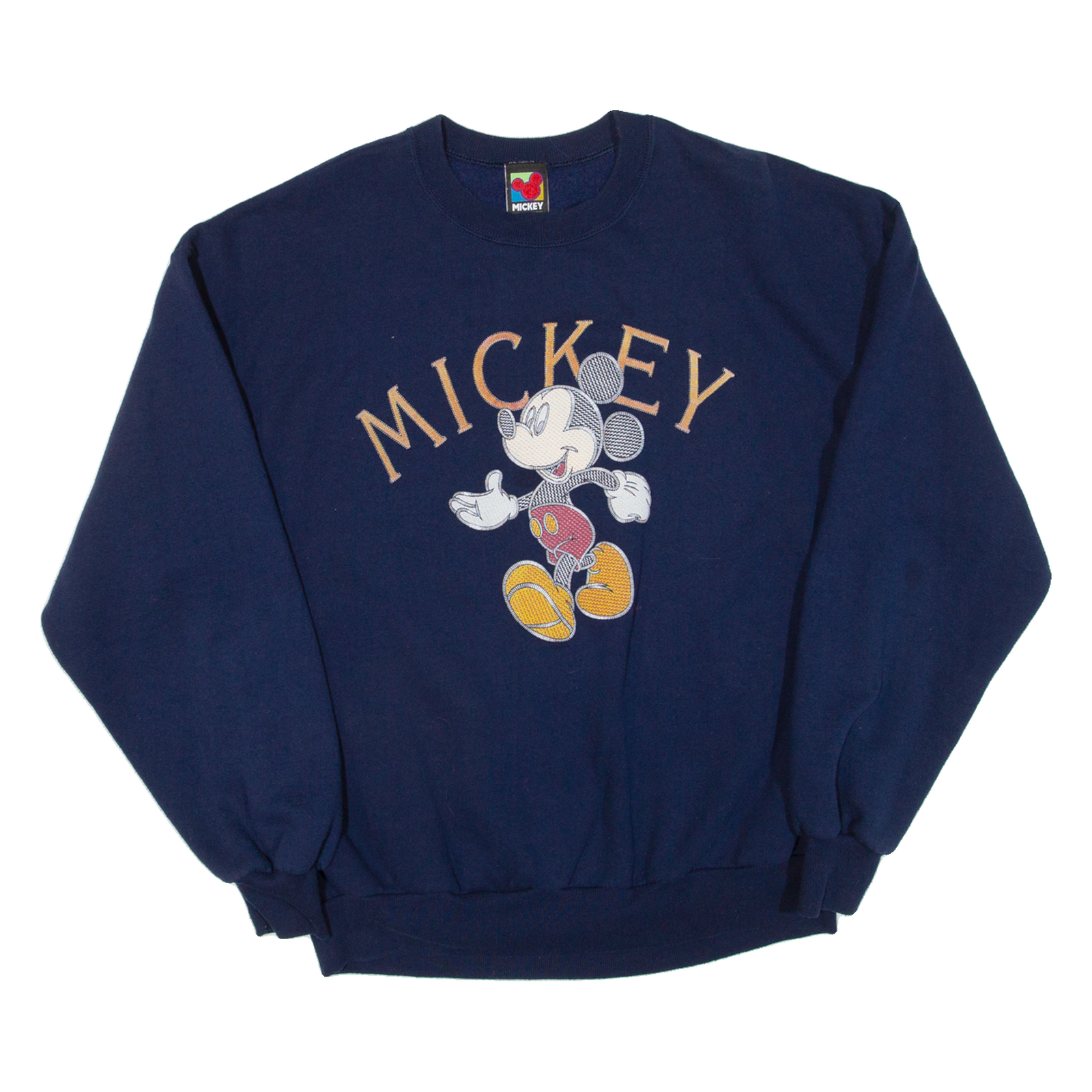 DISNEY Mickey Mouse Womens Sweatshirt Blue XL Refurbished - N/A refurbished available on Cerqular