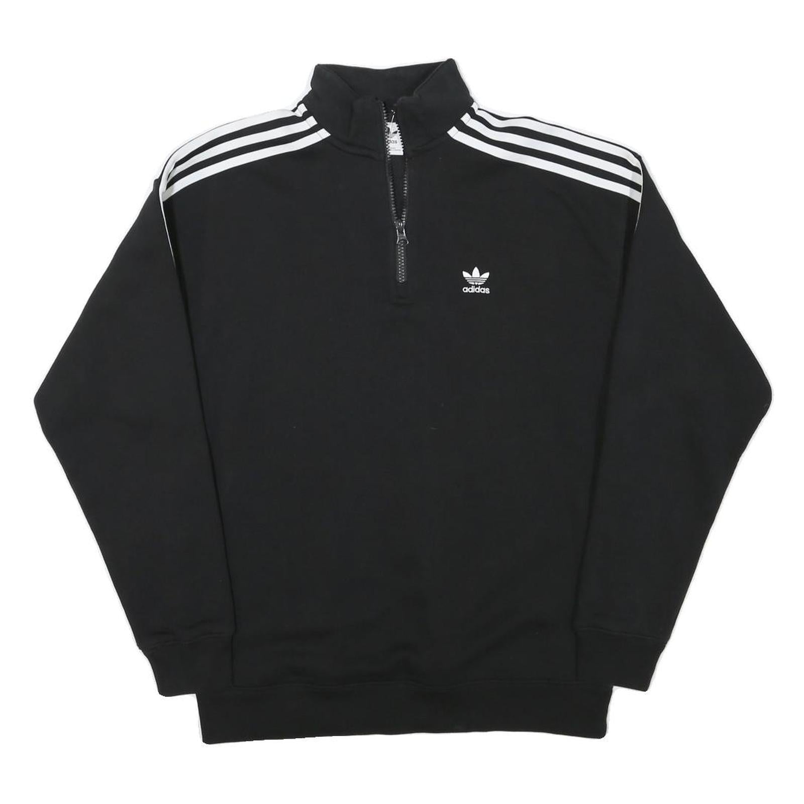 Buy ADIDAS Womens Black & White 1/4 Zip Sweatshirt UK 4 Casual Sportswear Refurbished - $33.79 ADIDAS Womens Black & White 1/4 Zip Sweatshirt UK 4 Casual Sportswear Refurbished - N/A refurbished available on Cerqular