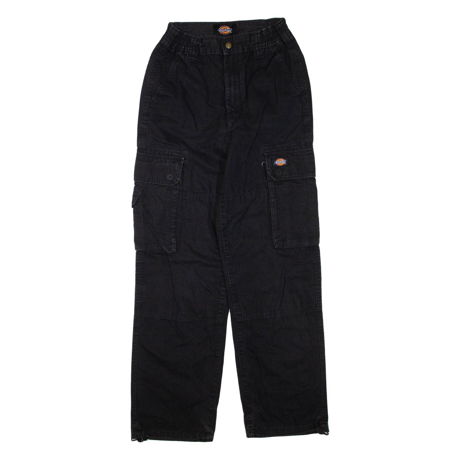 DICKIES Cargo Mens Trousers Black Regular Straight W22 L28 Refurbished - N/A refurbished available on Cerqular